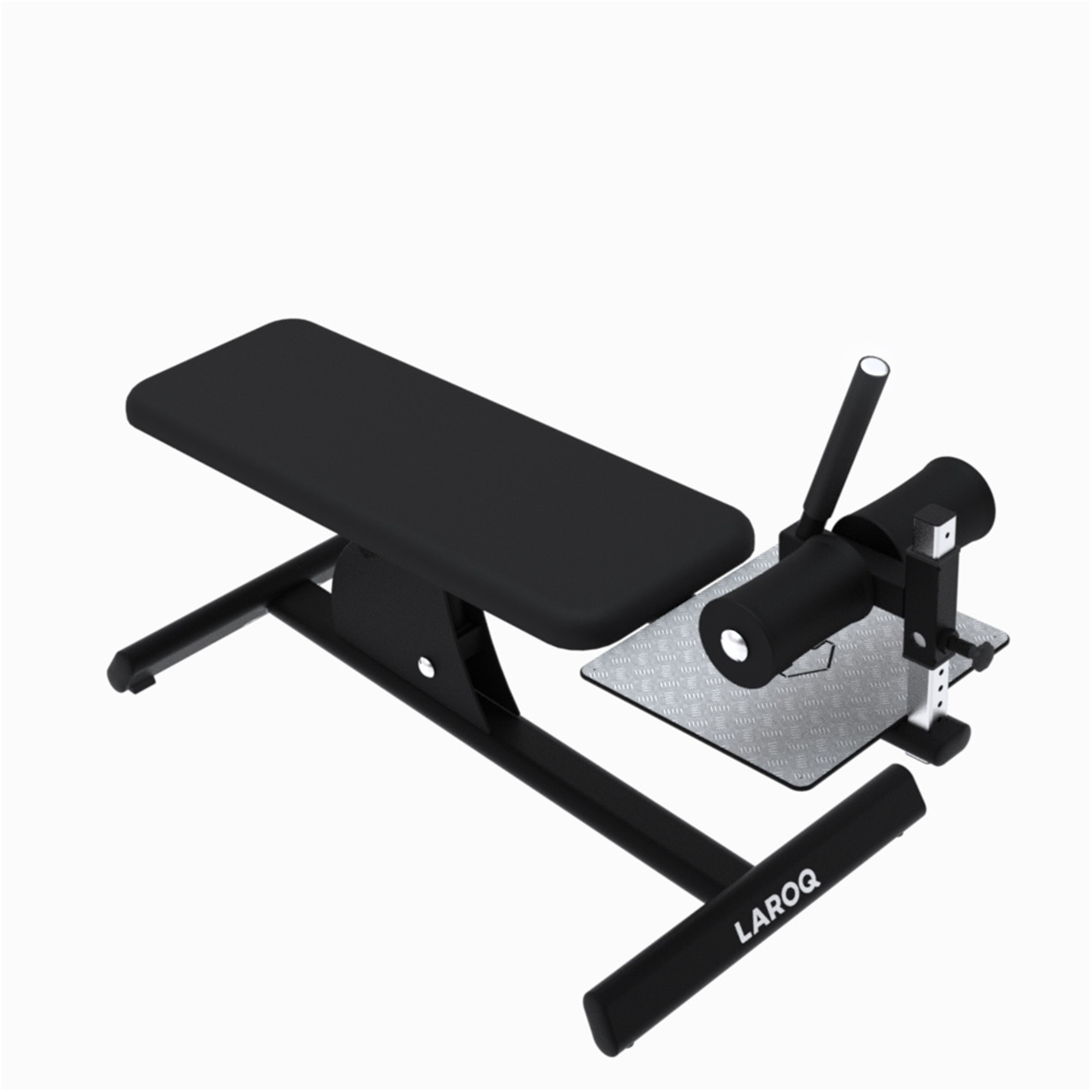 Planche abdo réglable noir - Appareils de Musculation - LAROQ- Clubs - Entreprises - Collectivités - Associations