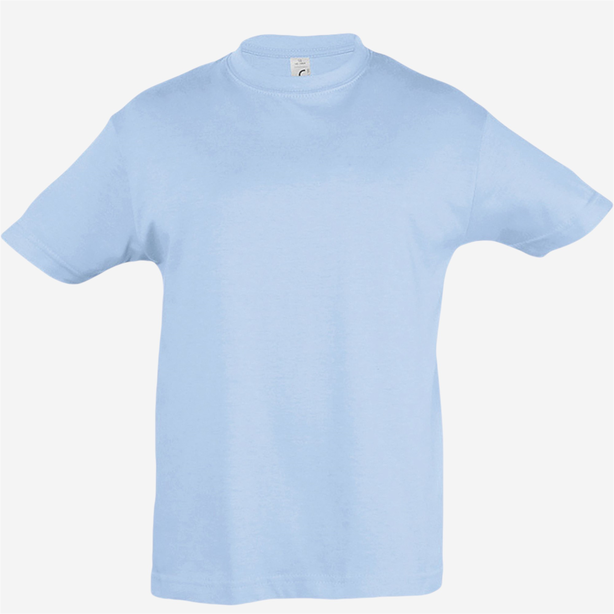 Tee-shirt manches courtes enfant sol's - jersey 150 bleu ciel - Vêtements de sport et accessoires - Tee-shirts et polos - SOL'S-Decathlon PRO - Clubs