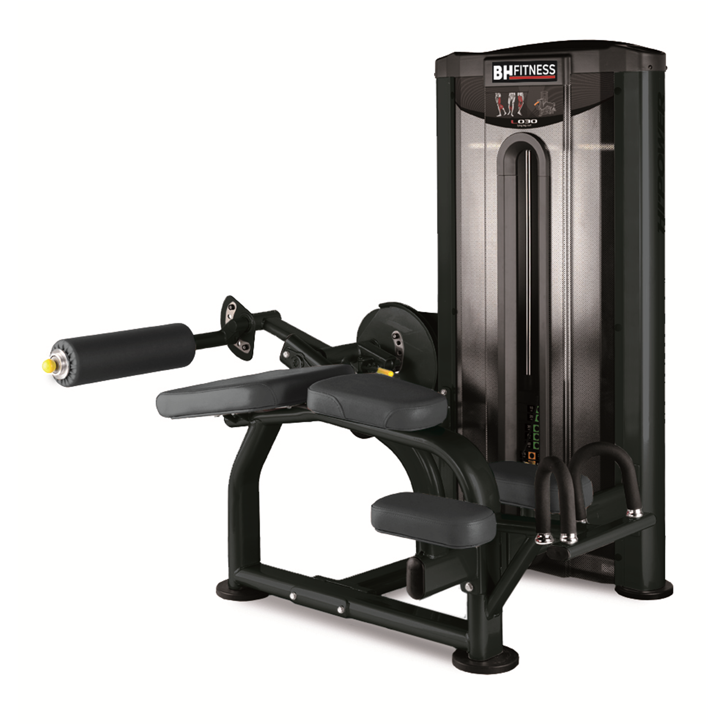 Machine à ischio allongé - bh fitness l030 noir - Appareils de Musculation - BH FITNESS- Clubs - Entreprises - Collectivités - Associations