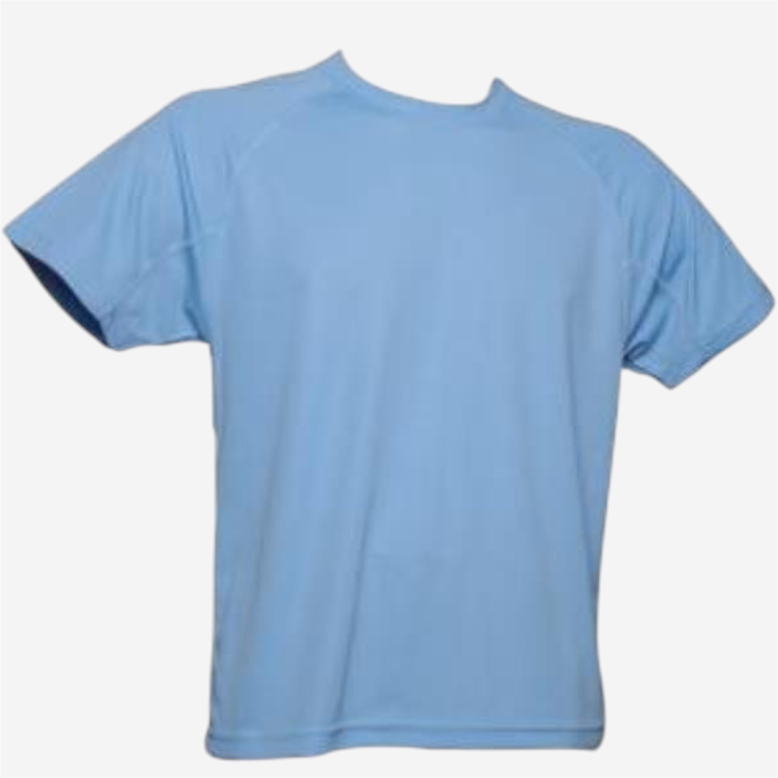 T shirt running homme respirant bleu ciel - HAUTS - Acqua Royal- Clubs - Entreprises - Collectivités - Associations