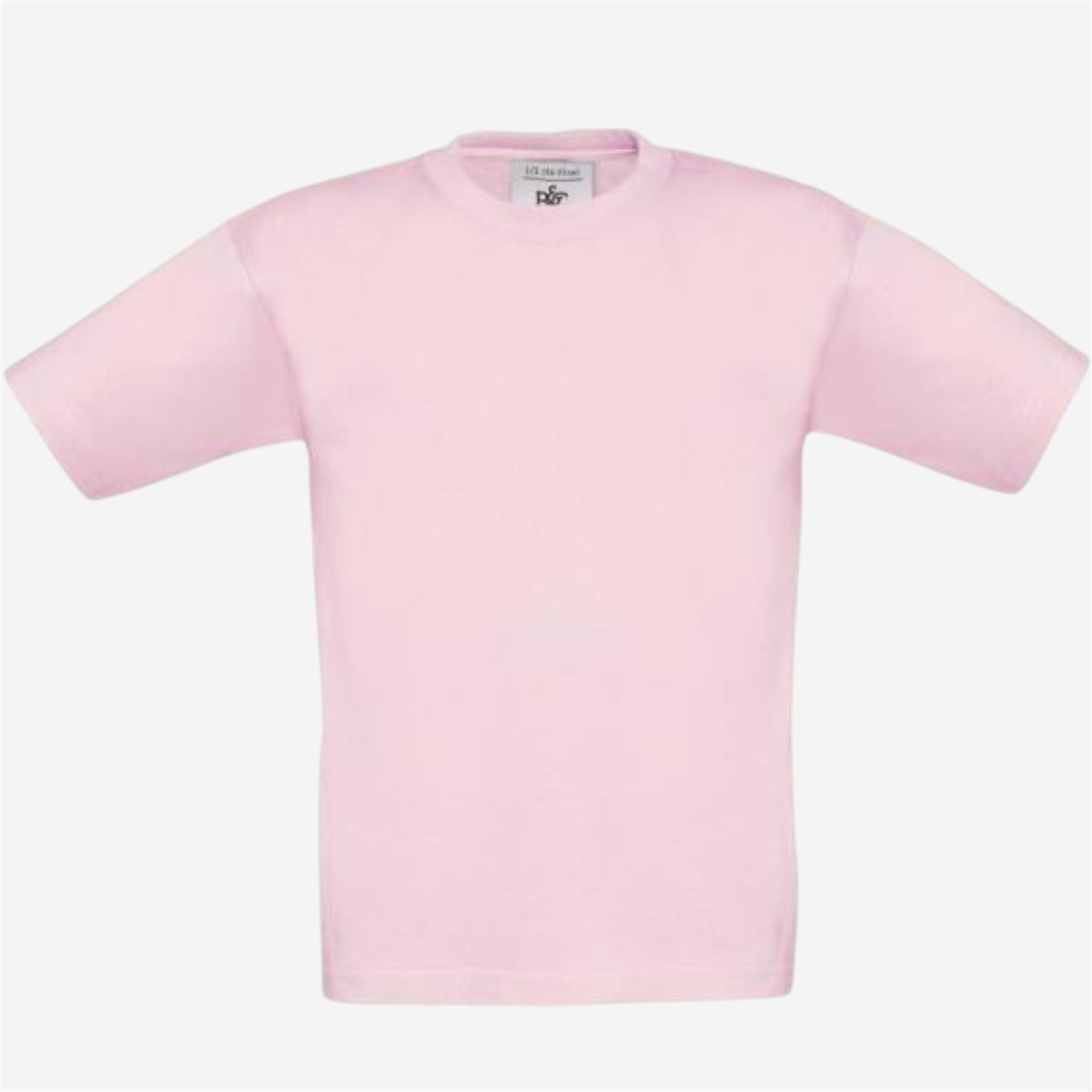 Tee shirt manches courtes enfant b&c - 190 rose pâle - Vêtements de sport et accessoires - Tee-shirts et polos - B&c-Decathlon PRO - Clubs -