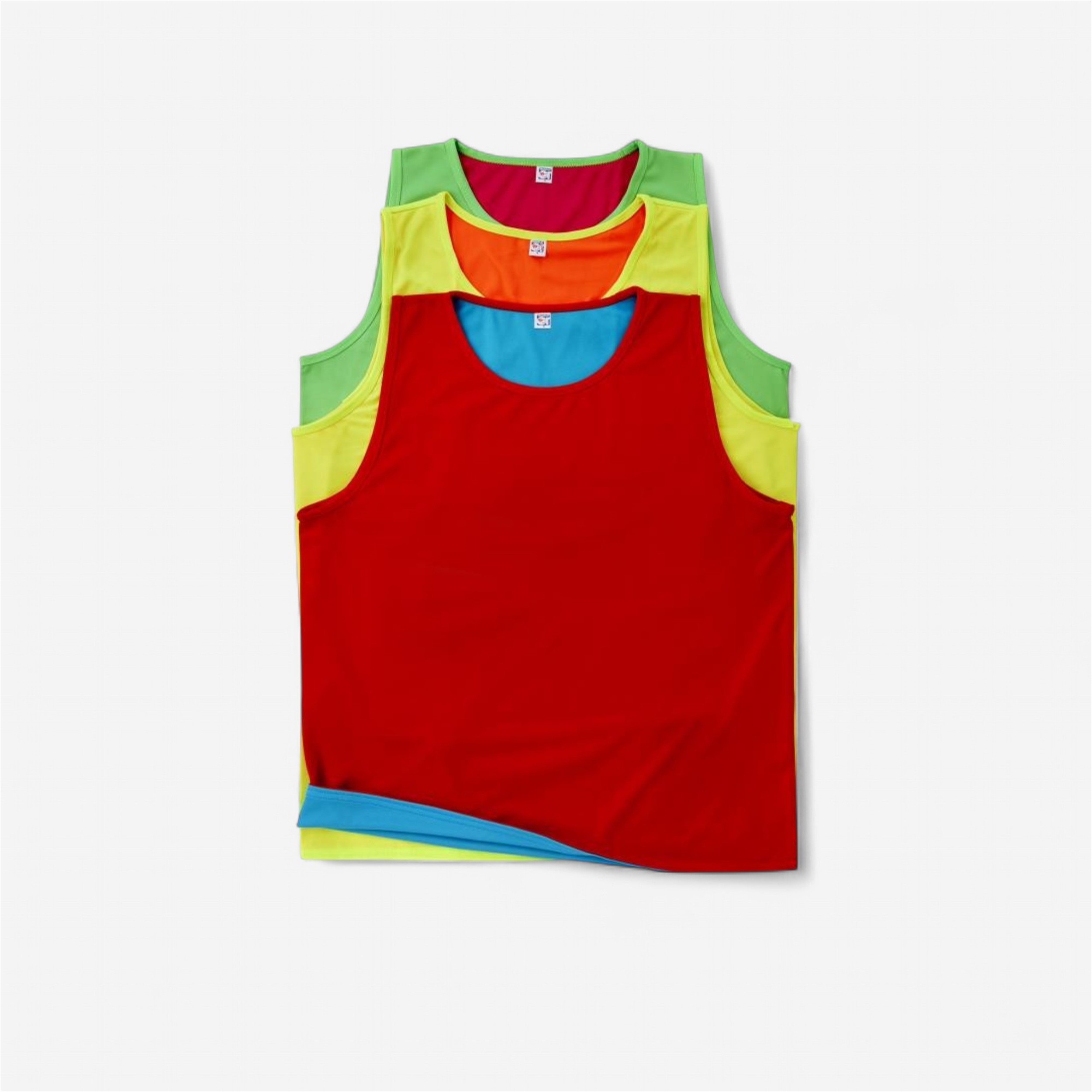 Chasuble rugby reversible rouge/bleu - Matériel entrainement - TREMBLAY- Clubs - Entreprises - Collectivités - Associations