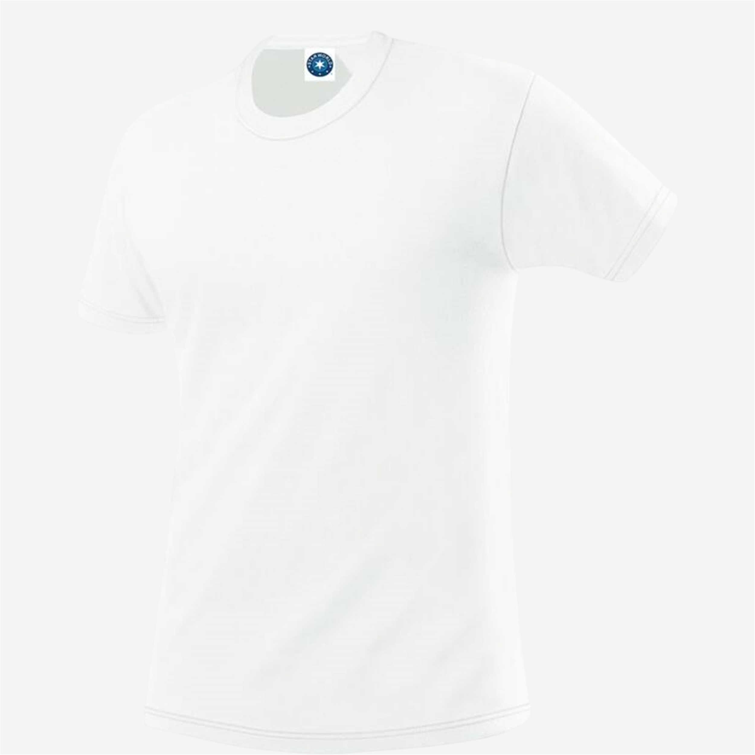 Tee-shirt manches courtes Starworld Événementiel Blanc pour les