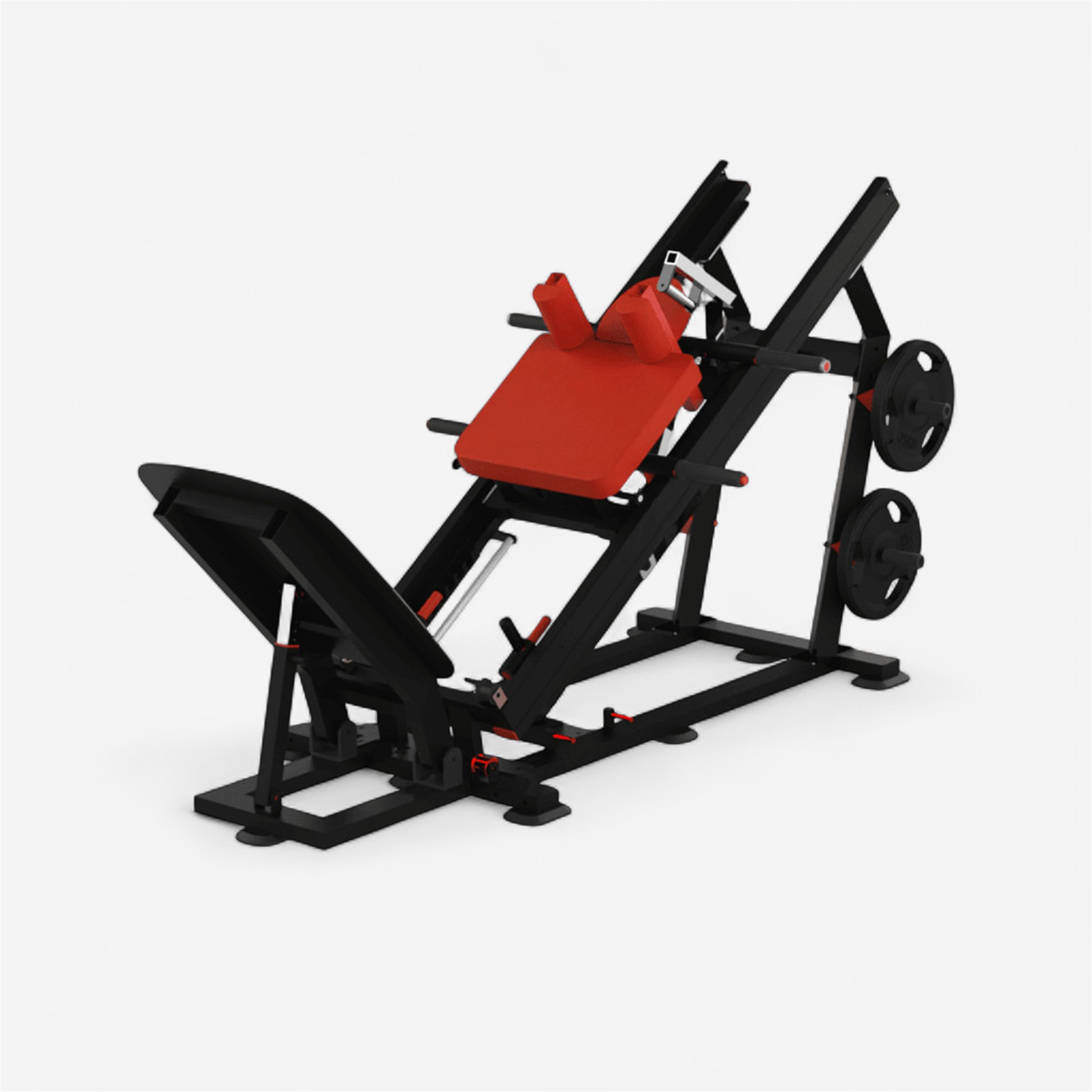 Appareil de musculation laroq - hack squat by delavier bxt31 - Fitness et musculation - Musculation, Cross Training - LAROQ-Decathlon PRO - Clubs -