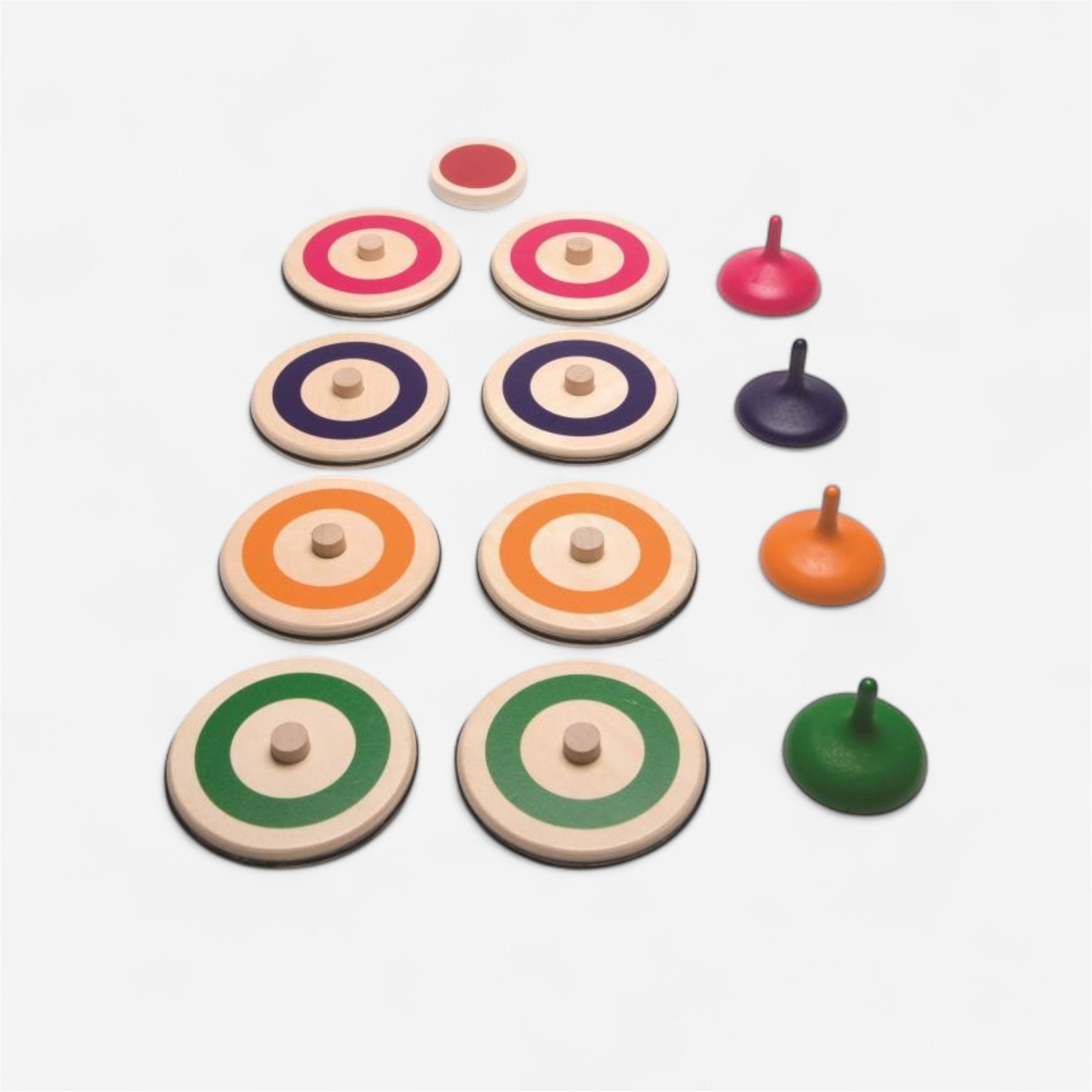 Milisten 24 Pièces Rondelles De Remplacement Pour Jeu De Palets - Palets à Roulement à Billes Pour Curling Sur Table