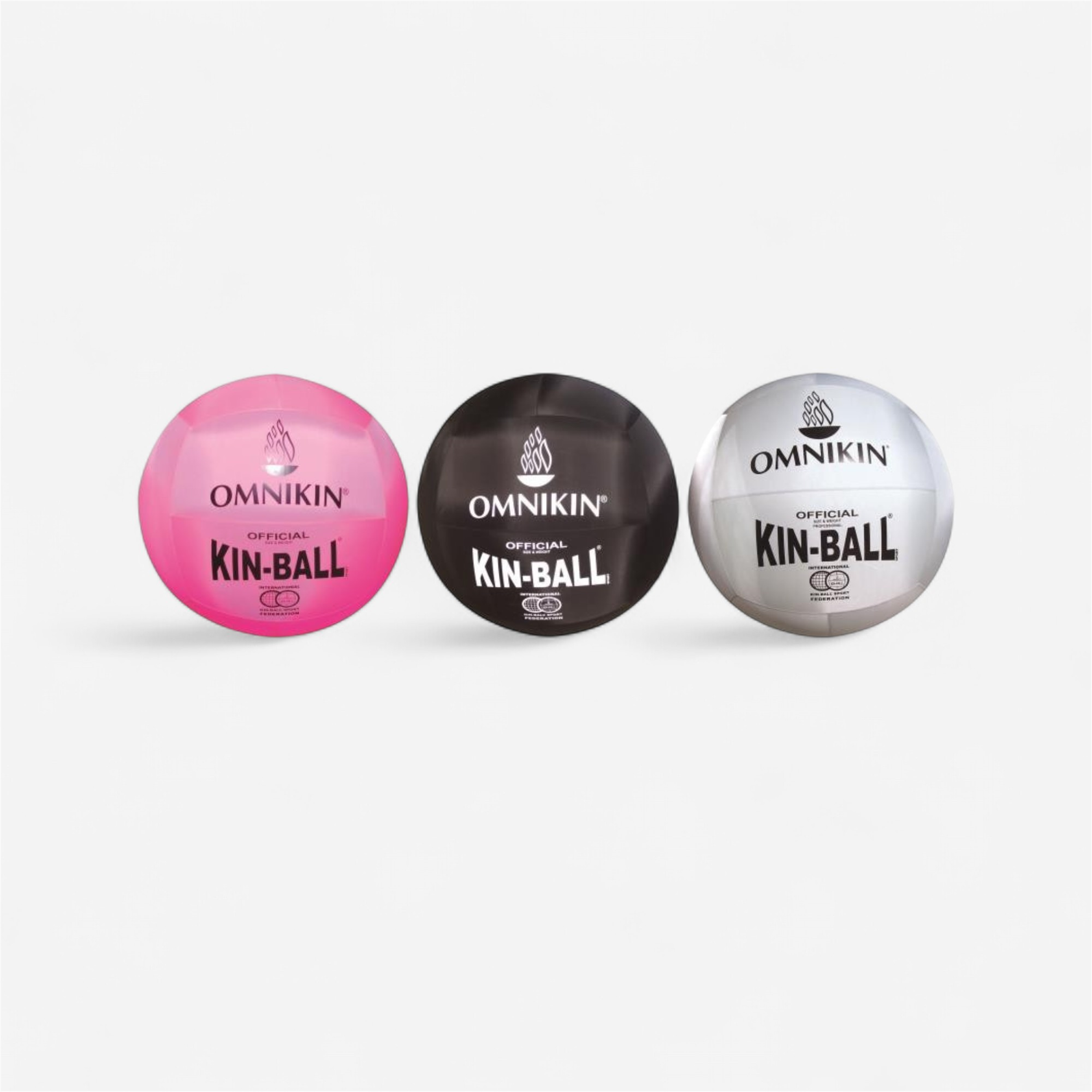 Ballon de sport kin-ball® officiel noir/or - Kinball - OMNIKIN- Clubs - Entreprises - Collectivités - Associations