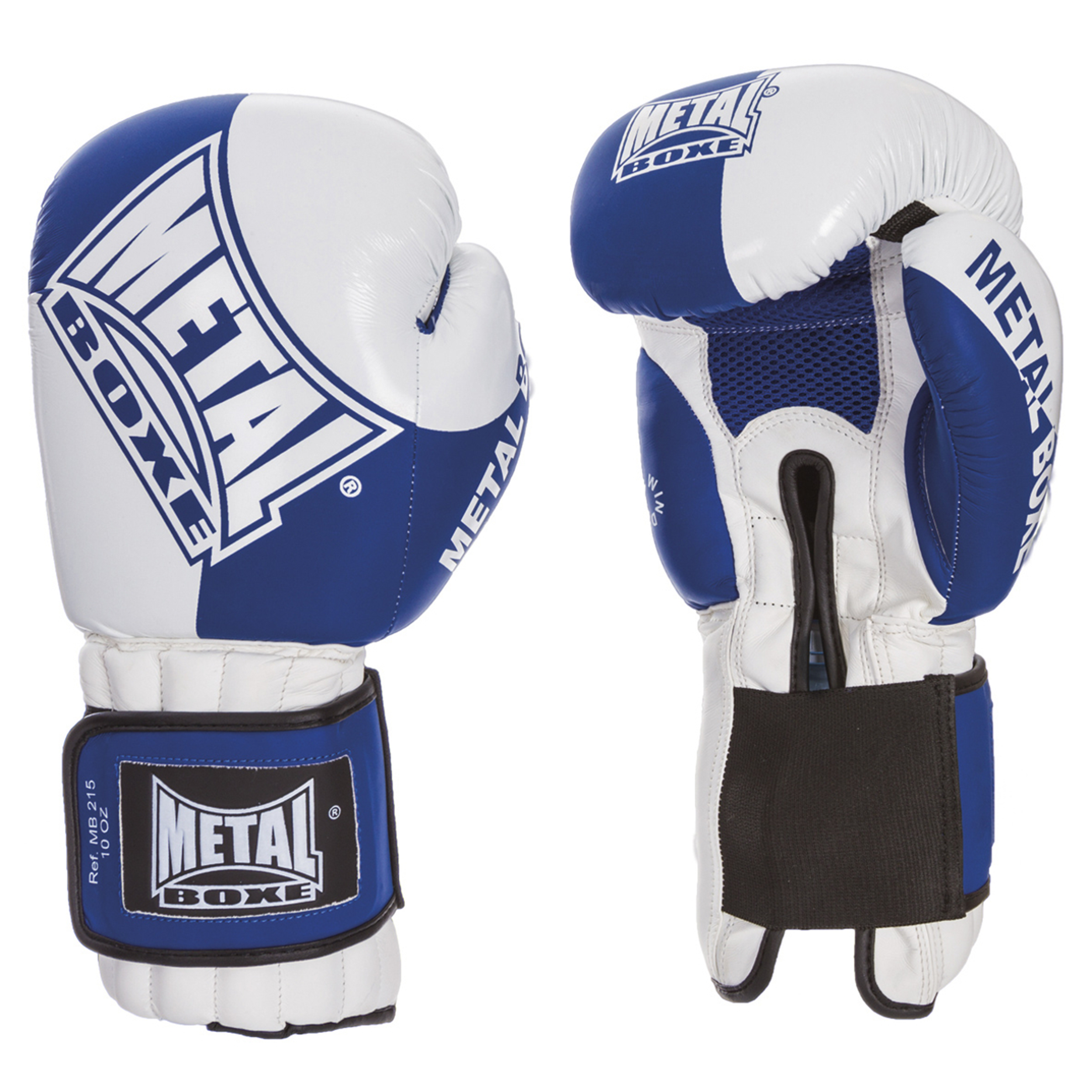 Gants entrainement bleu boxe fr metalbox - Boxe - METAL BOXE- Clubs - Entreprises - Collectivités - Associations