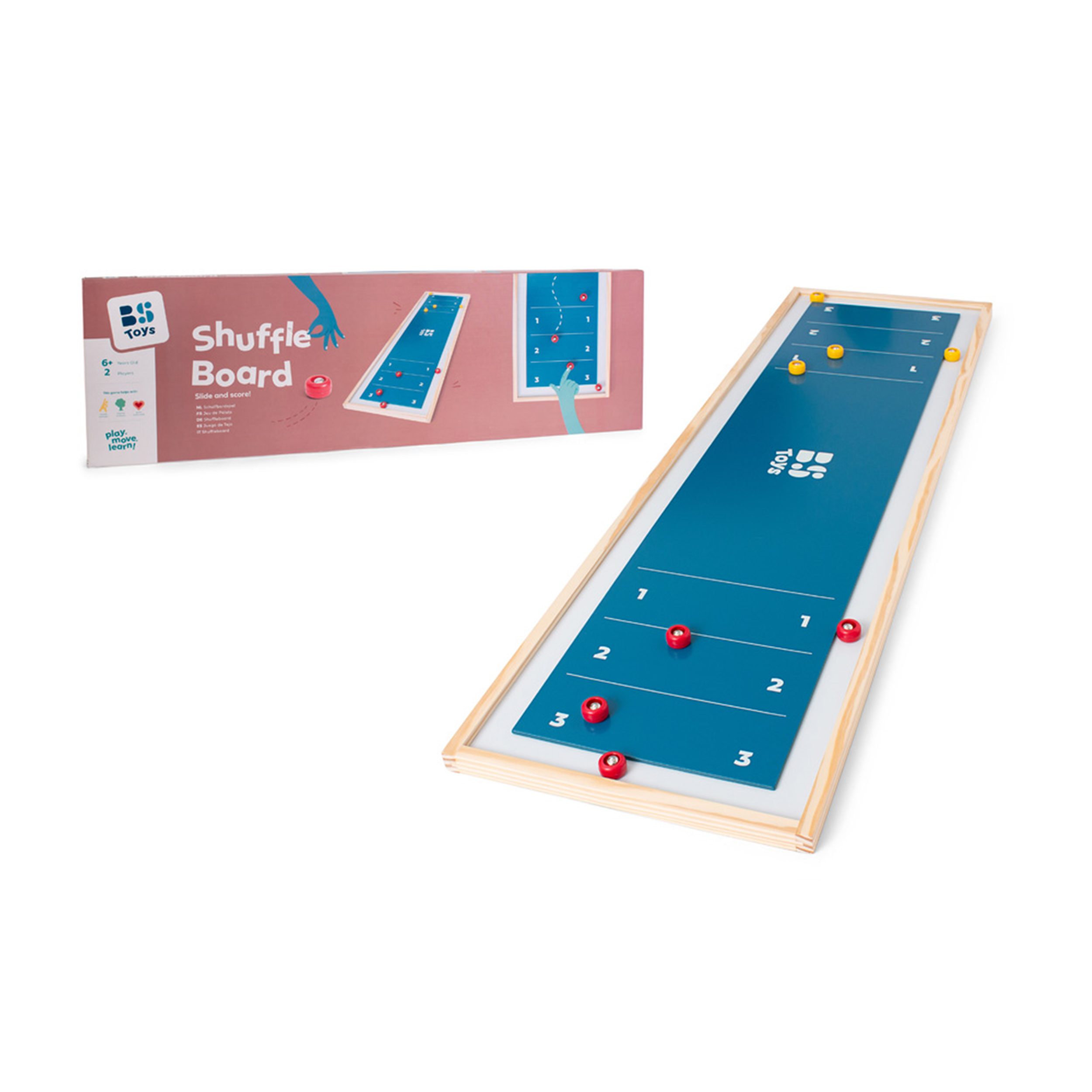 Jeu de palets bs toys enfant - bleu - Jeux de quilles et palets - BUITENSPEEL- Clubs - Entreprises - Collectivités - Associations