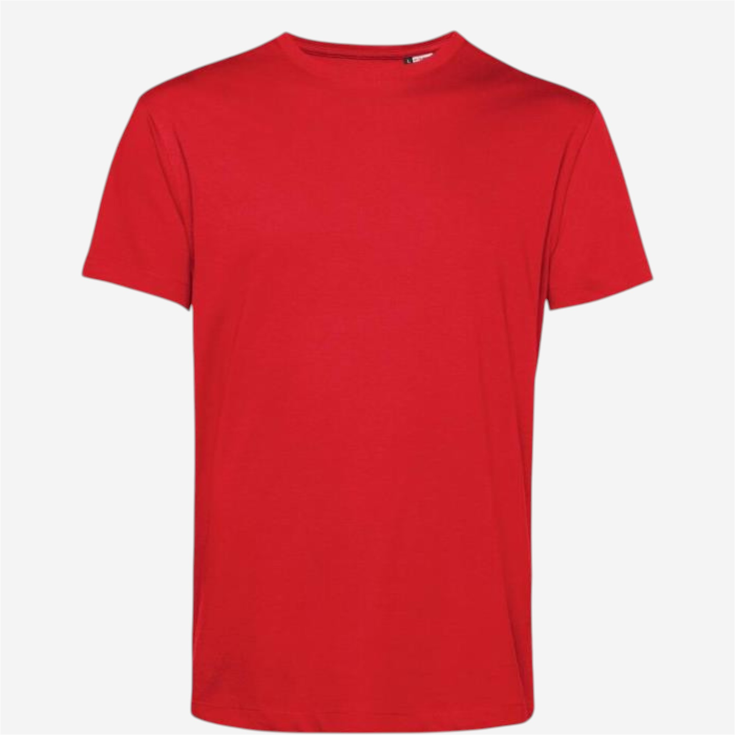 Tee shirt manches courtes b&c - coton organic rouge - Vêtements de sport et accessoires - Tee-shirts et polos - B&c-Decathlon PRO - Clubs -