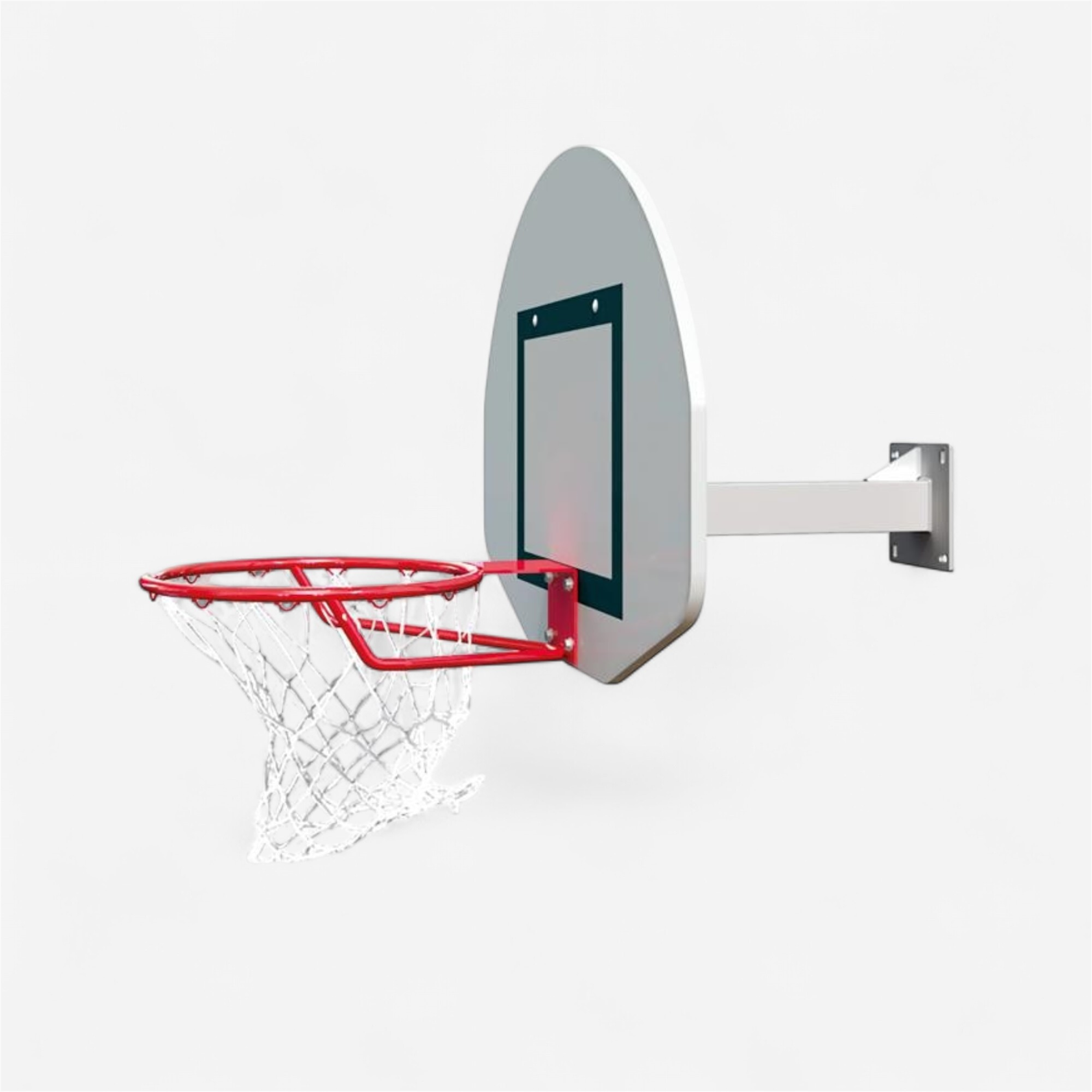 Panier de Basketball Mural avec Panneau d 66,5cm et Jante 32,5cm, Pour Intérieur et Extérieur, pour Enfants, Adultes | Leroy Merlin