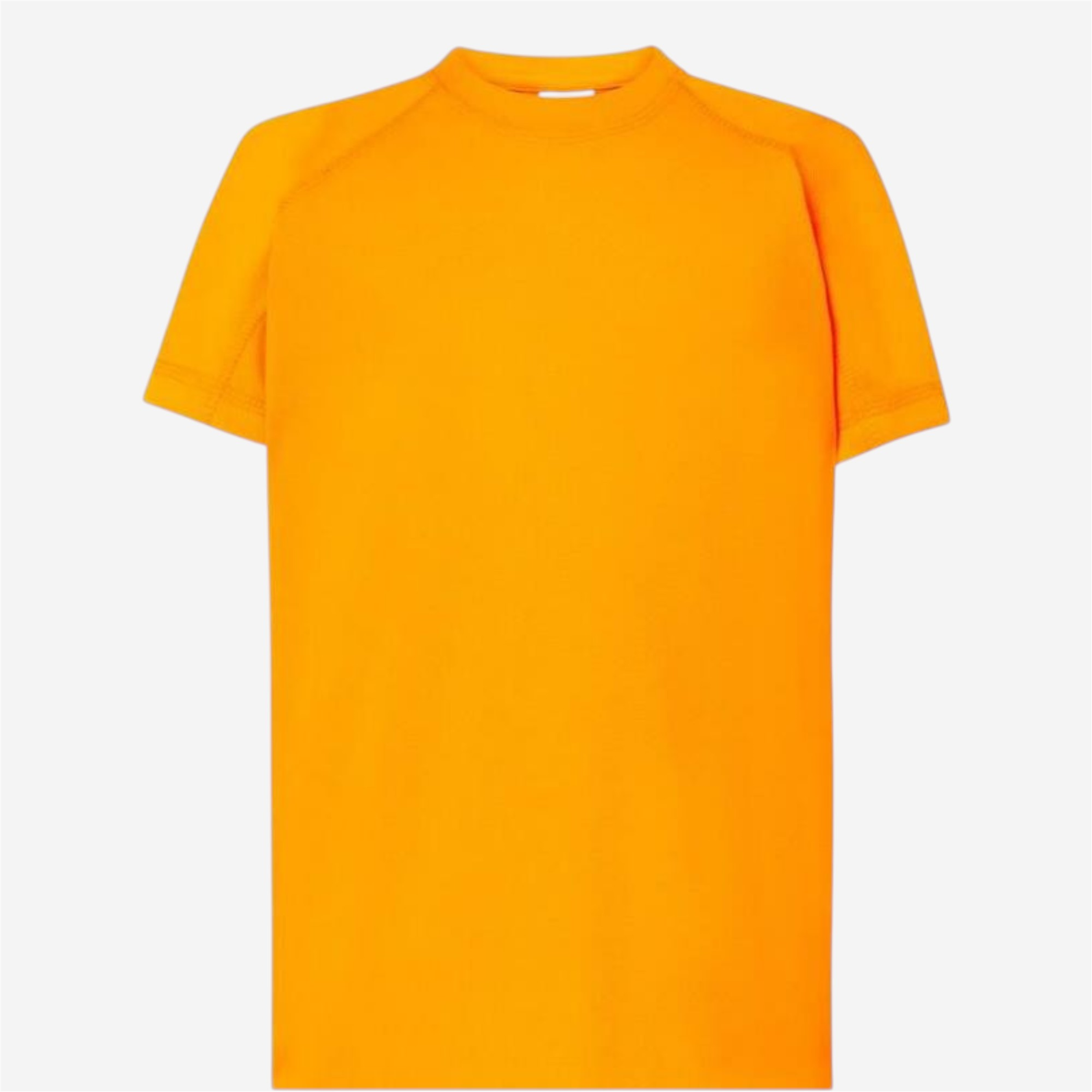 Maillot junior polyester orange fluo - JHK Textile
