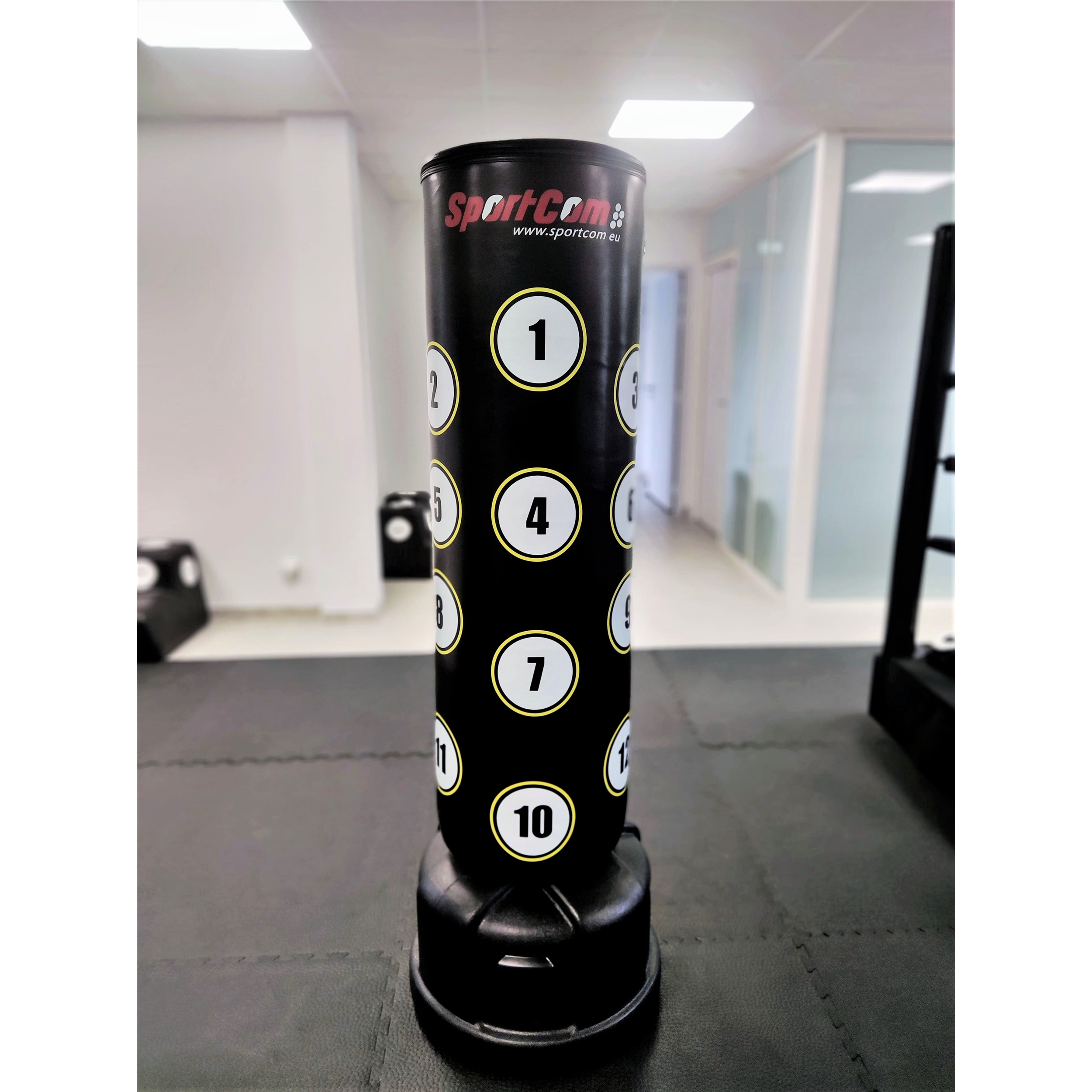 Totem de frappe avec cibles sur embase - SPORTCOM