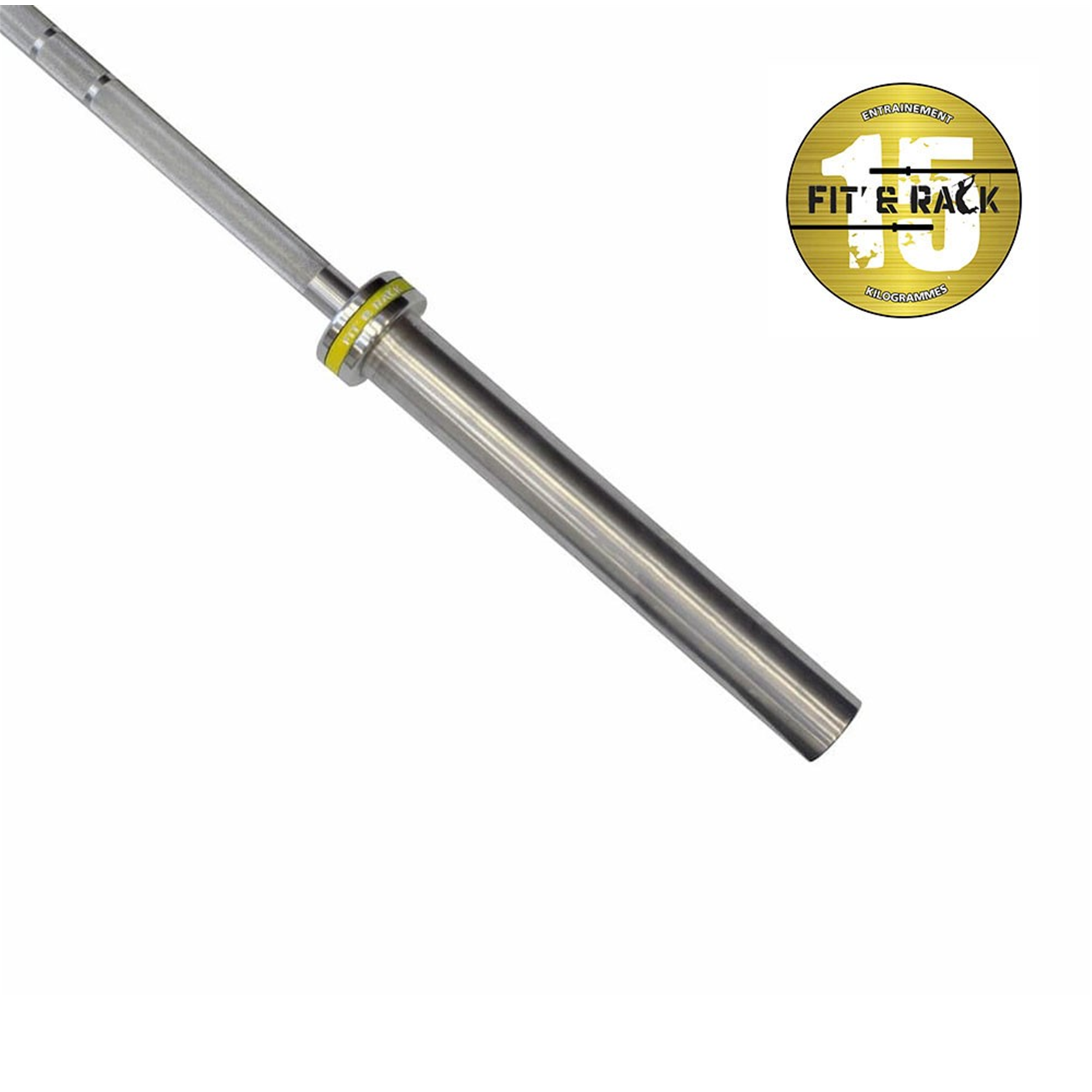 Barre olympique - entrainement 2.0 - 15kg fit & rack - Fitness et musculation - Musculation, Cross Training - FIT & RACK-Decathlon PRO - Clubs -