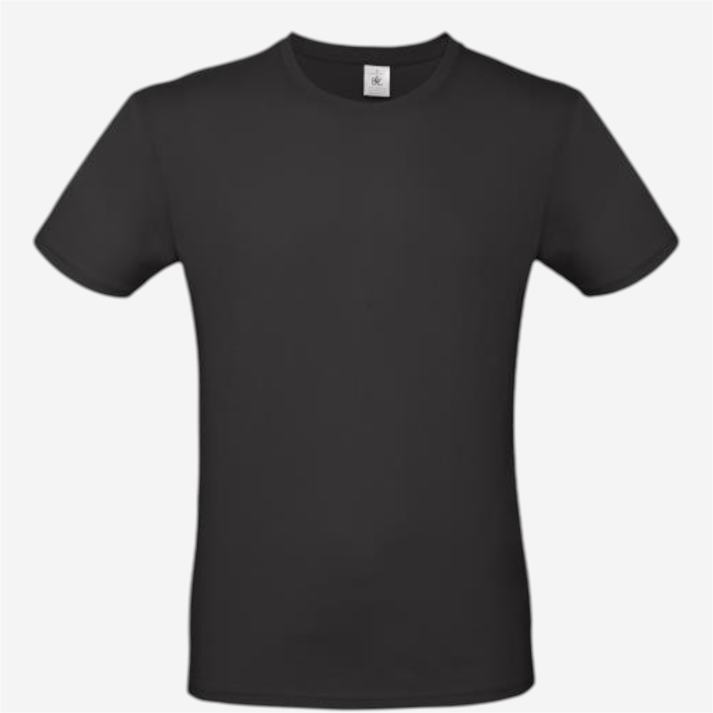 Tee shirt manches courtes mixte b&c - 150 noir - Vêtements de sport et accessoires - Tee-shirts et polos - B&c-Decathlon PRO - Clubs - Entreprises -