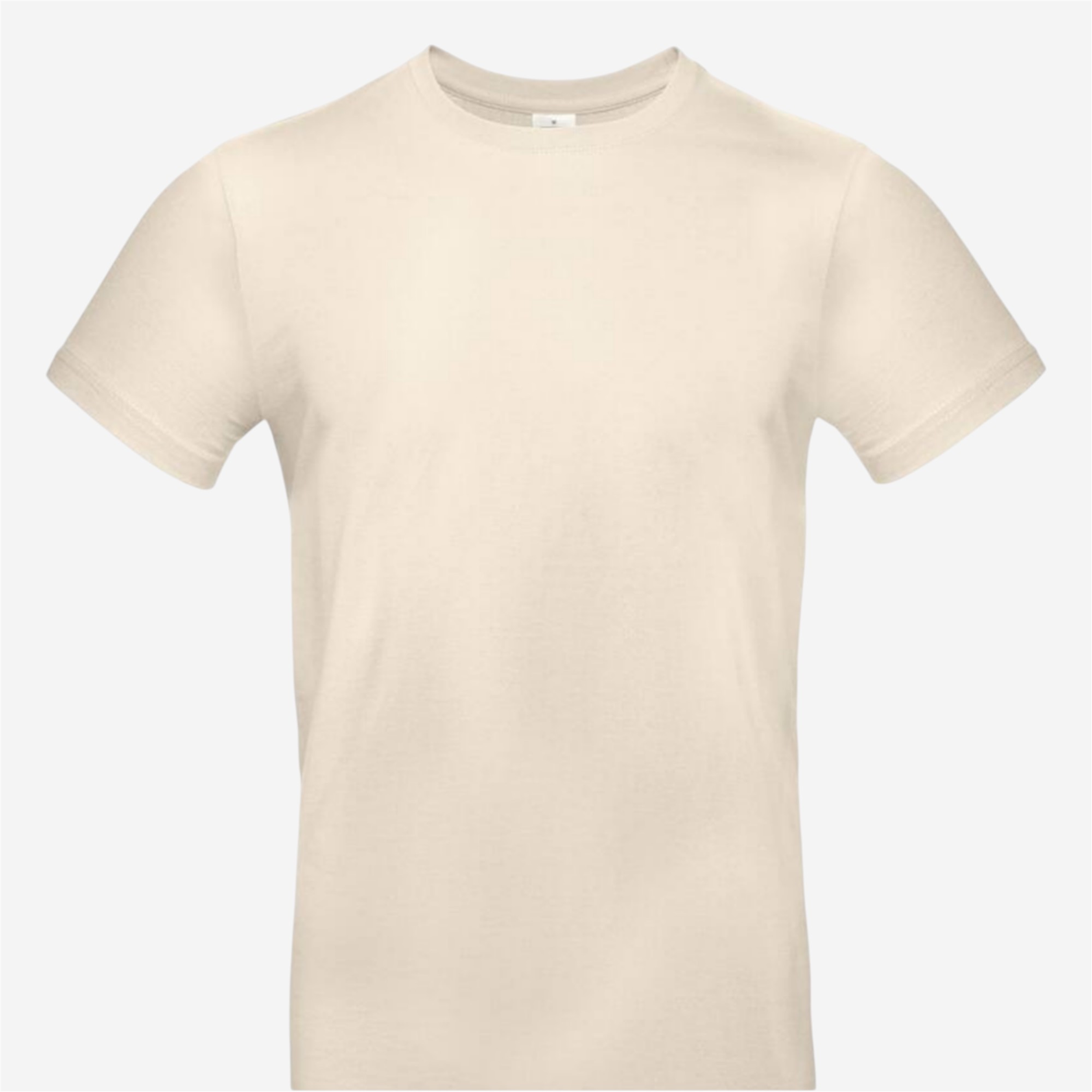 Tee shirt manches courtes mixte b&c - 190 naturel - Vêtements de sport et accessoires - Tee-shirts et polos - B&c-Decathlon PRO - Clubs - Entreprises