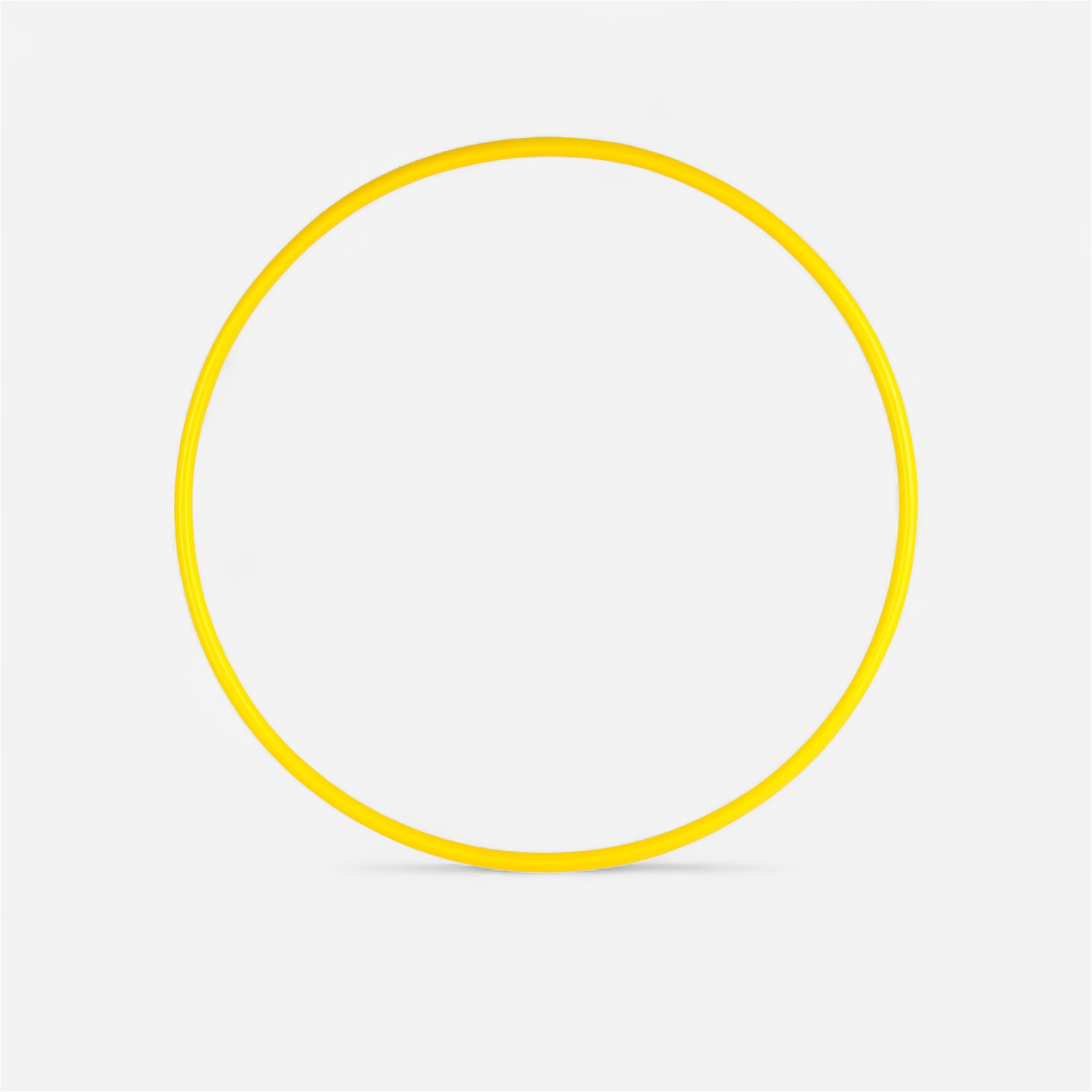 Cerceau rond jaune 65 cm - Matériel entrainement - SPORTIFRANCE- Clubs - Entreprises - Collectivités - Associations