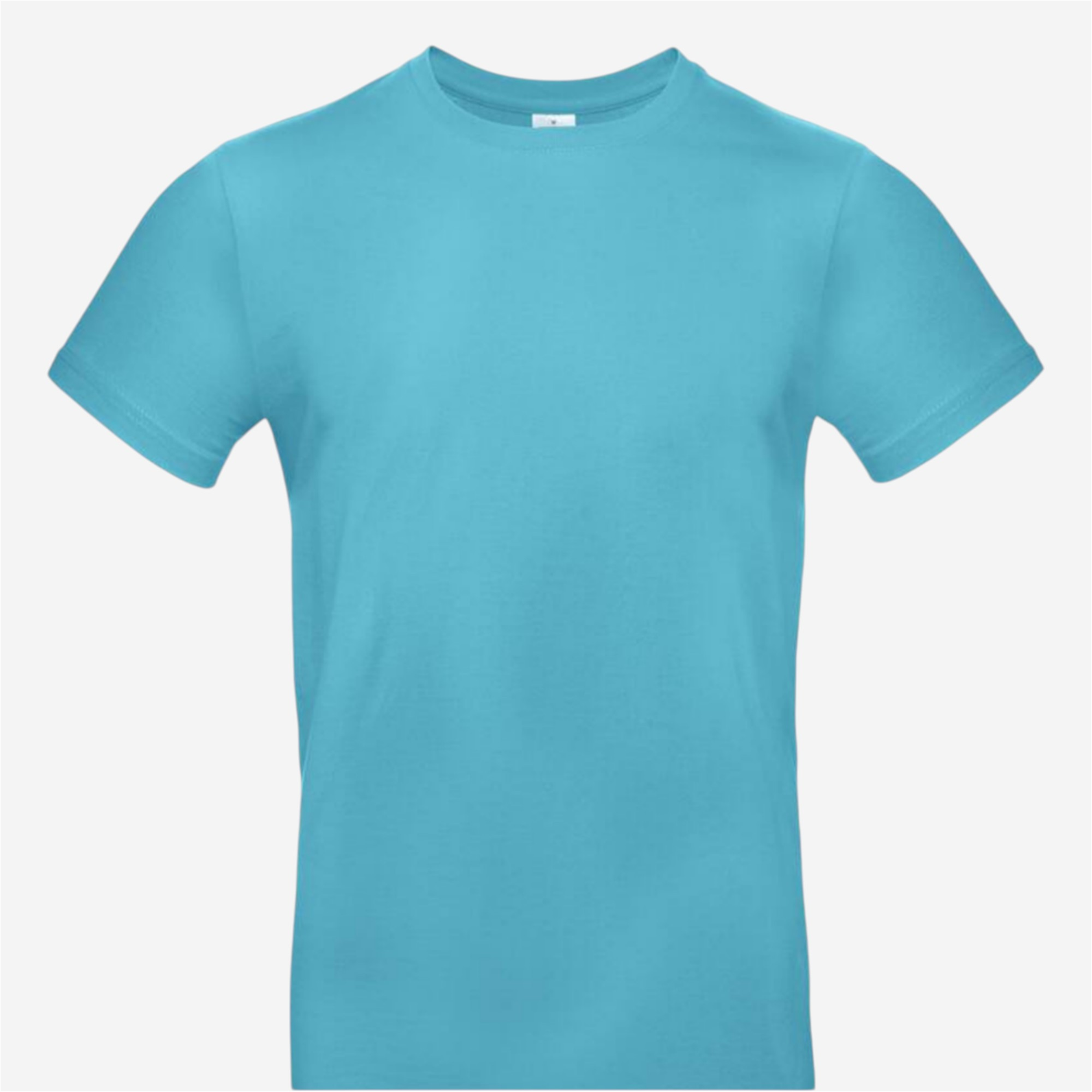 Tee shirt manches courtes mixte b&c - 190 bleu piscine - Vêtements de sport et accessoires - Tee-shirts et polos - B&c-Decathlon PRO - Clubs -