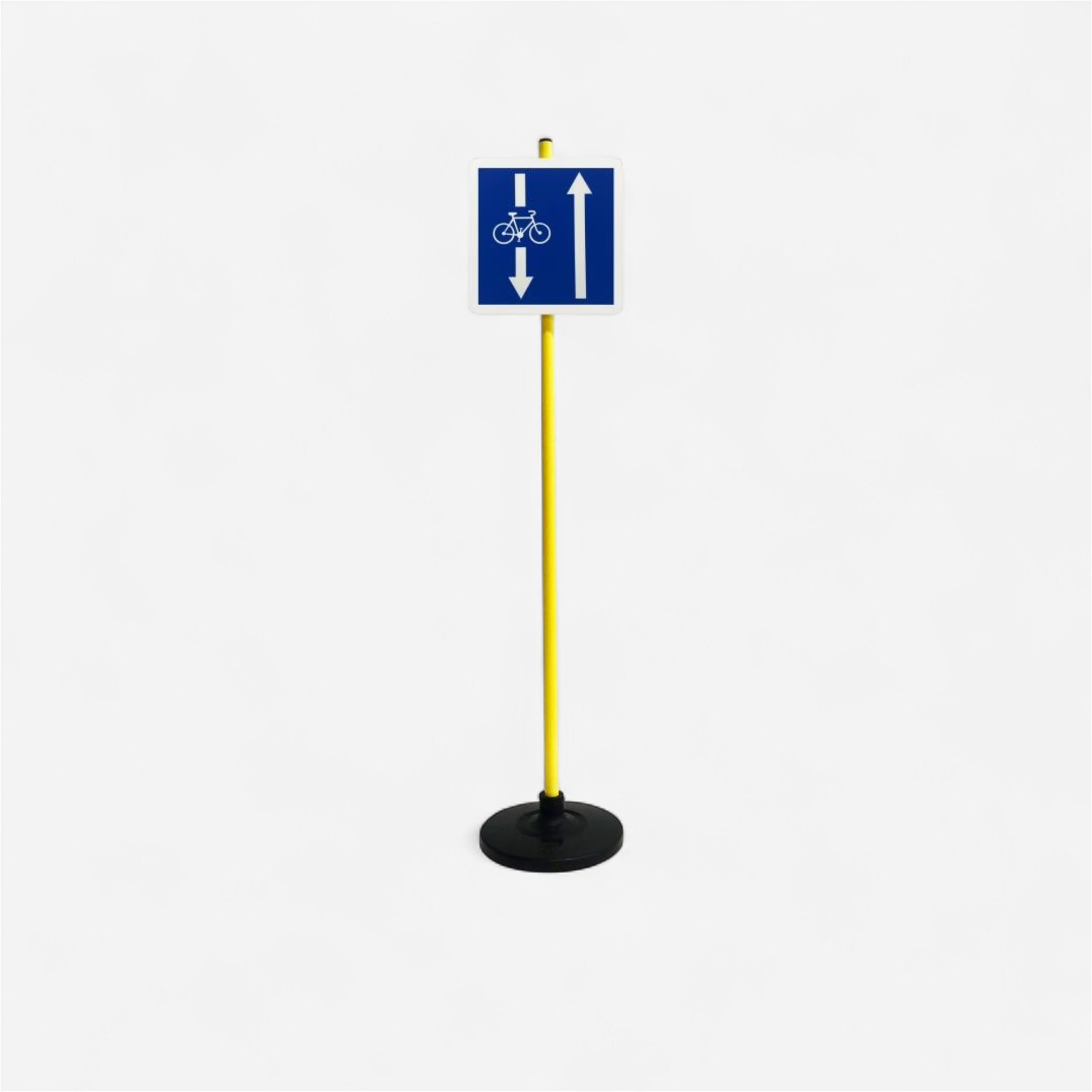 Panneau de signalisation indication voie de circulation en sens inverse cycliste - Vélos & Accessoires - IMAGE FIX- Clubs - Entreprises - Collectivités - Associations