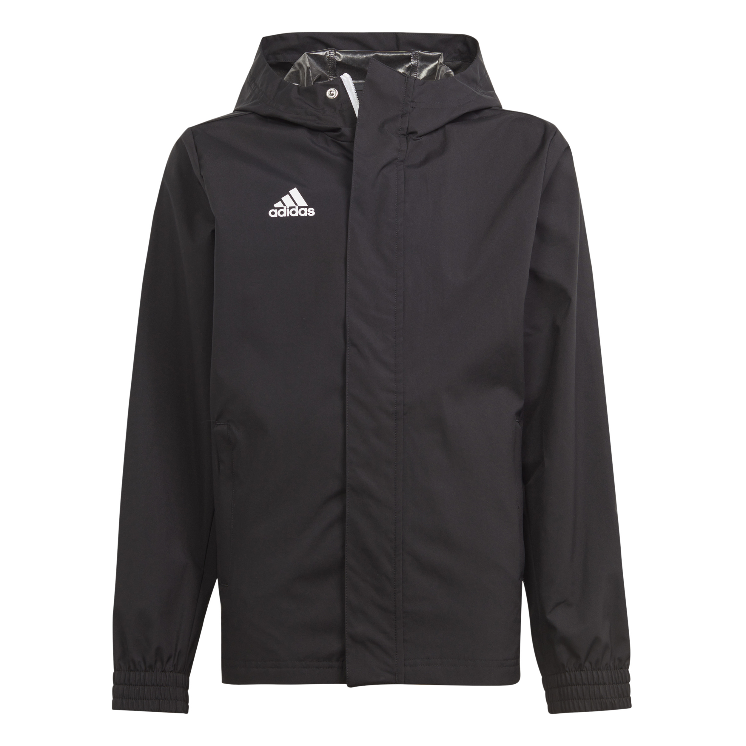 VESTE IMPERMEABLE ADIDAS ENTRADA22 JUNIOR NOIR pour les clubs et collectivites Decathlon Pro