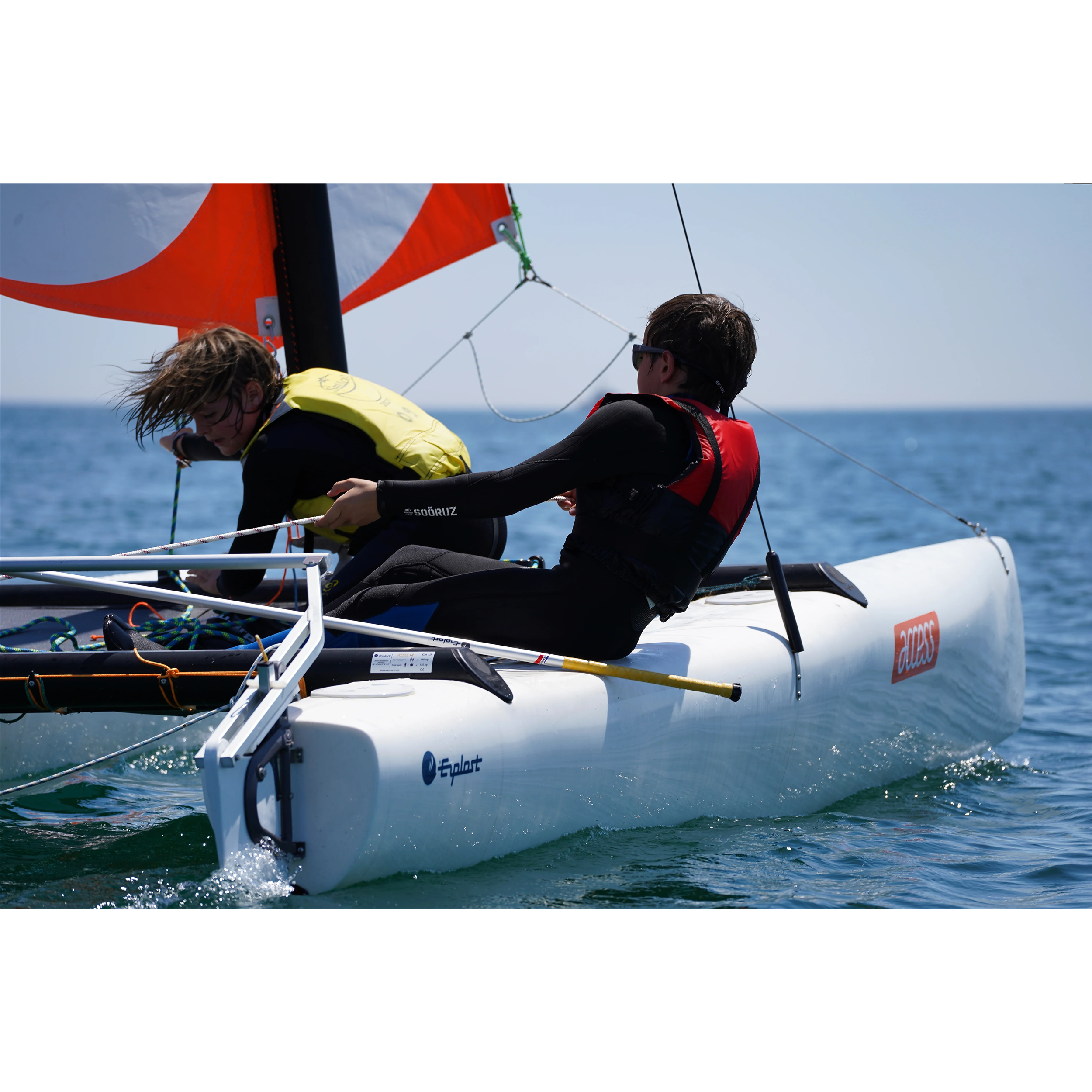 Hiver Vetement Bateau Voile Catamaran Voile Access 14 Erplast 14
