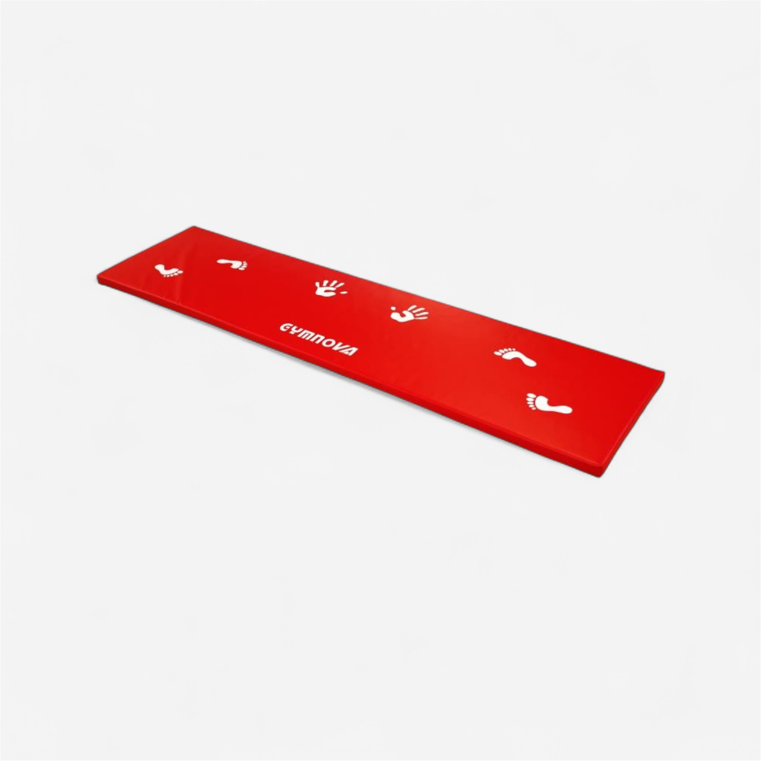 Tapis de gymnastique 200x50x4 cm gymnova - pédagogique rouge - Gymnastique et sports artistiques - Gymnastique sportive et artistique - Gymnova-