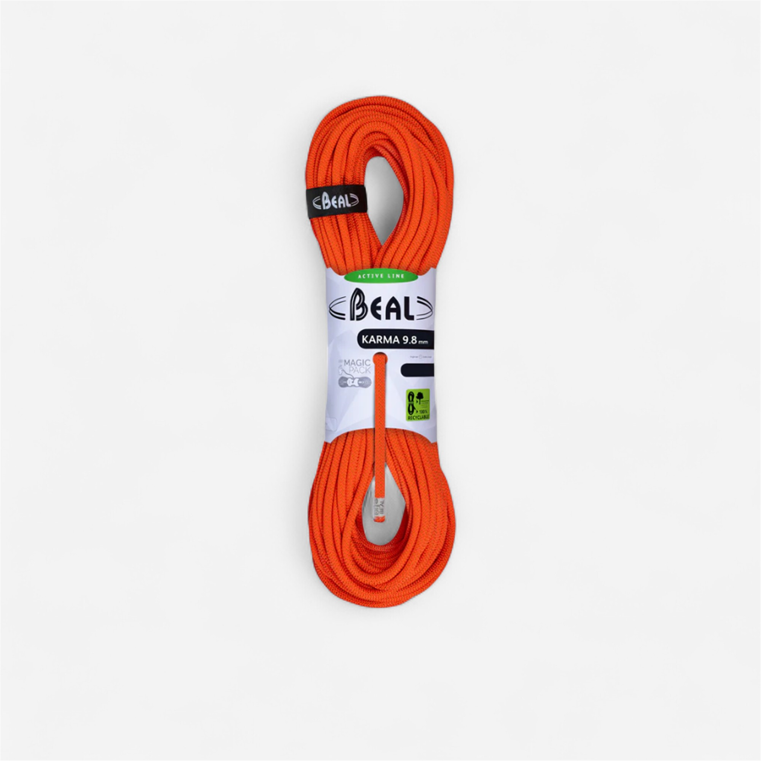 Karma 9.8mmx50m solid orange - Mobilité urbaine et outdoor - Escalade - BEAL-Decathlon PRO - Clubs - Entreprises - Collectivités - Associations