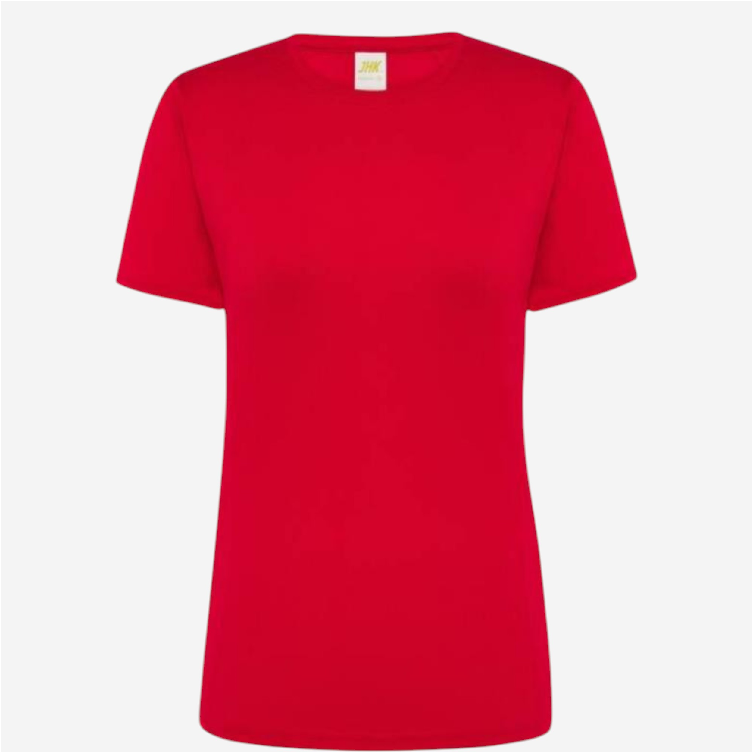 Maillot manches courtes femme jhk textile - polyester rouge - Vêtements de sport et accessoires - Tee-shirts et polos - JHK Textile-Decathlon PRO -