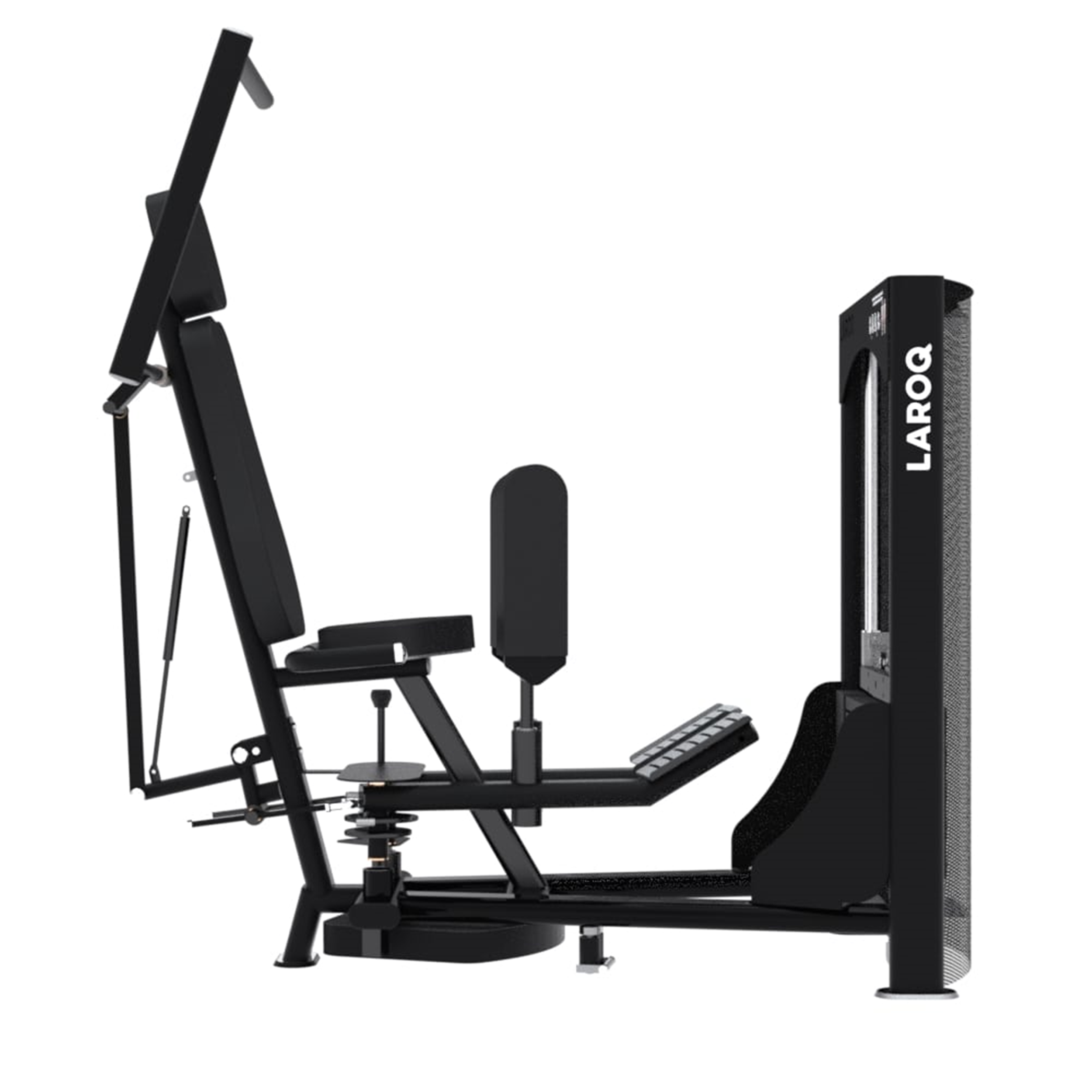 Appareil adducteurs / abducteurs avec charge de 100 kg - laroq nc19 noir - Appareils de Musculation - LAROQ- Clubs - Entreprises - Collectivités - Associations