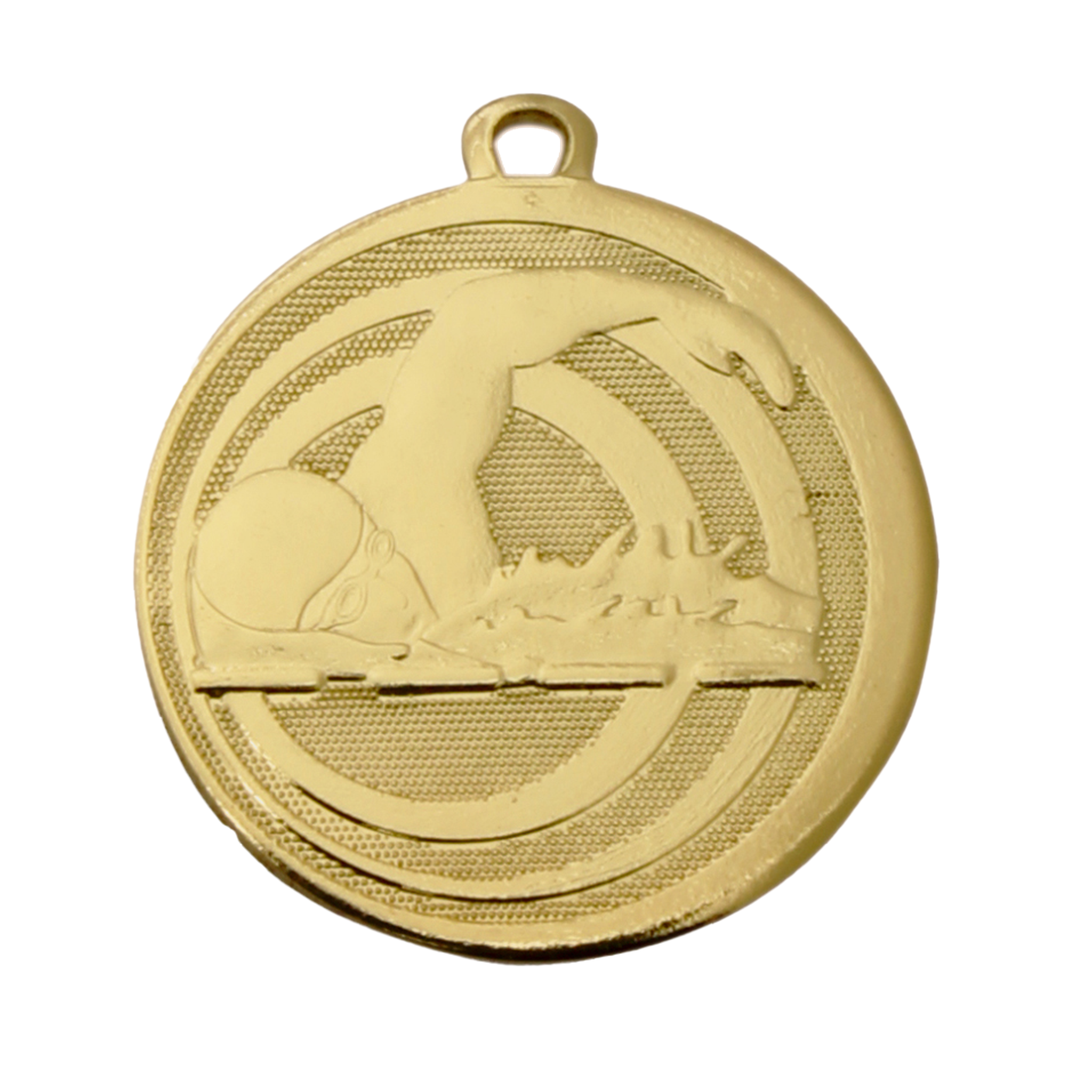 Medaille natation or 32 mm - Récompenses - Biemans- Clubs - Entreprises - Collectivités - Associations