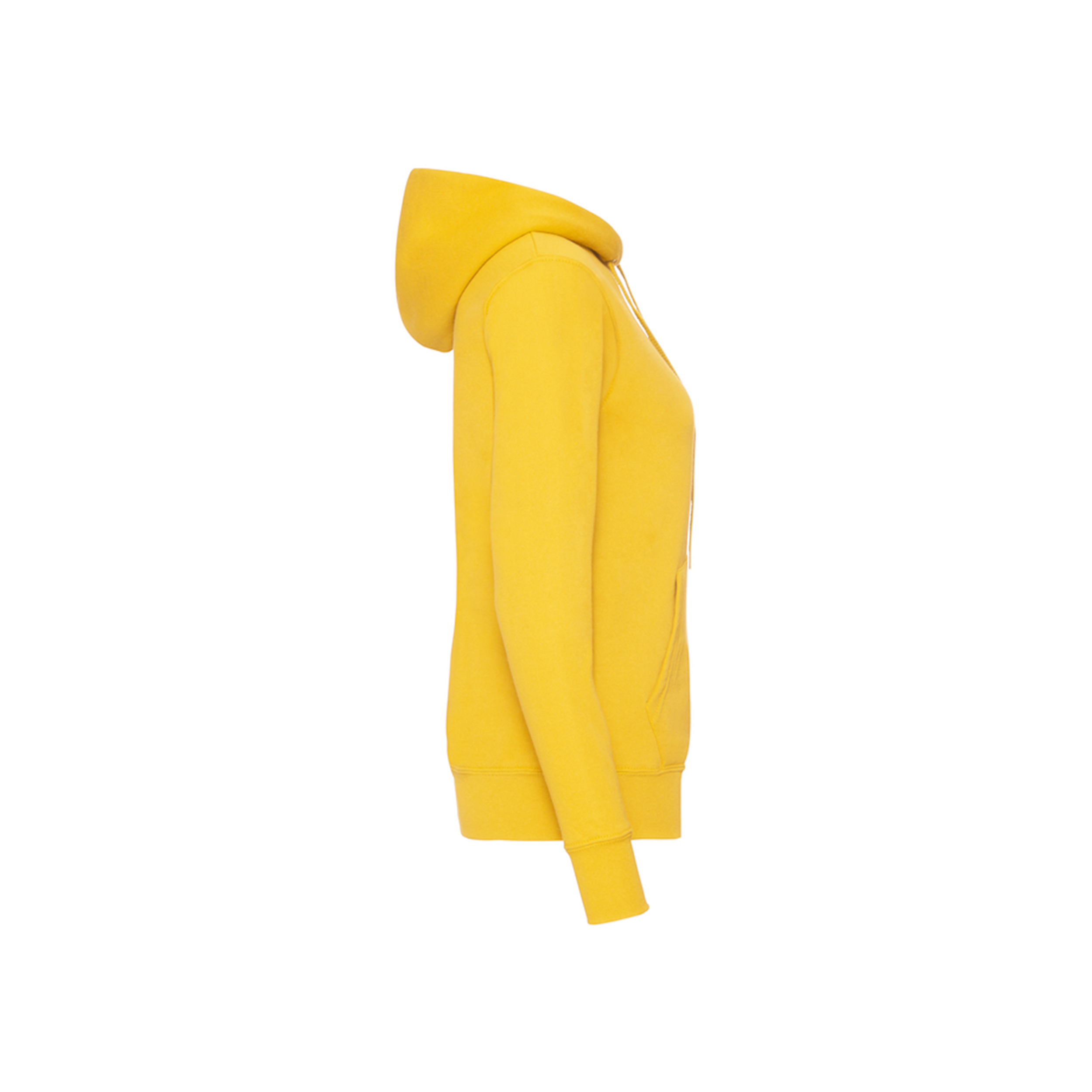 Sweat Zippé Pull A Capuche Jaune Hoodie Pull A Capuche Jaune Fluo - Main Image