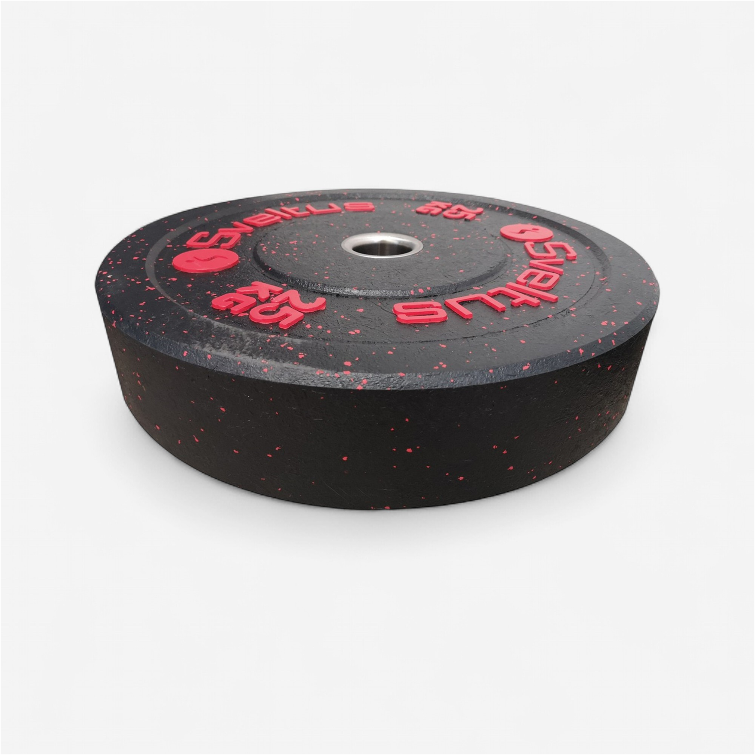 Disque olympique bumper 25 kg - Sveltus