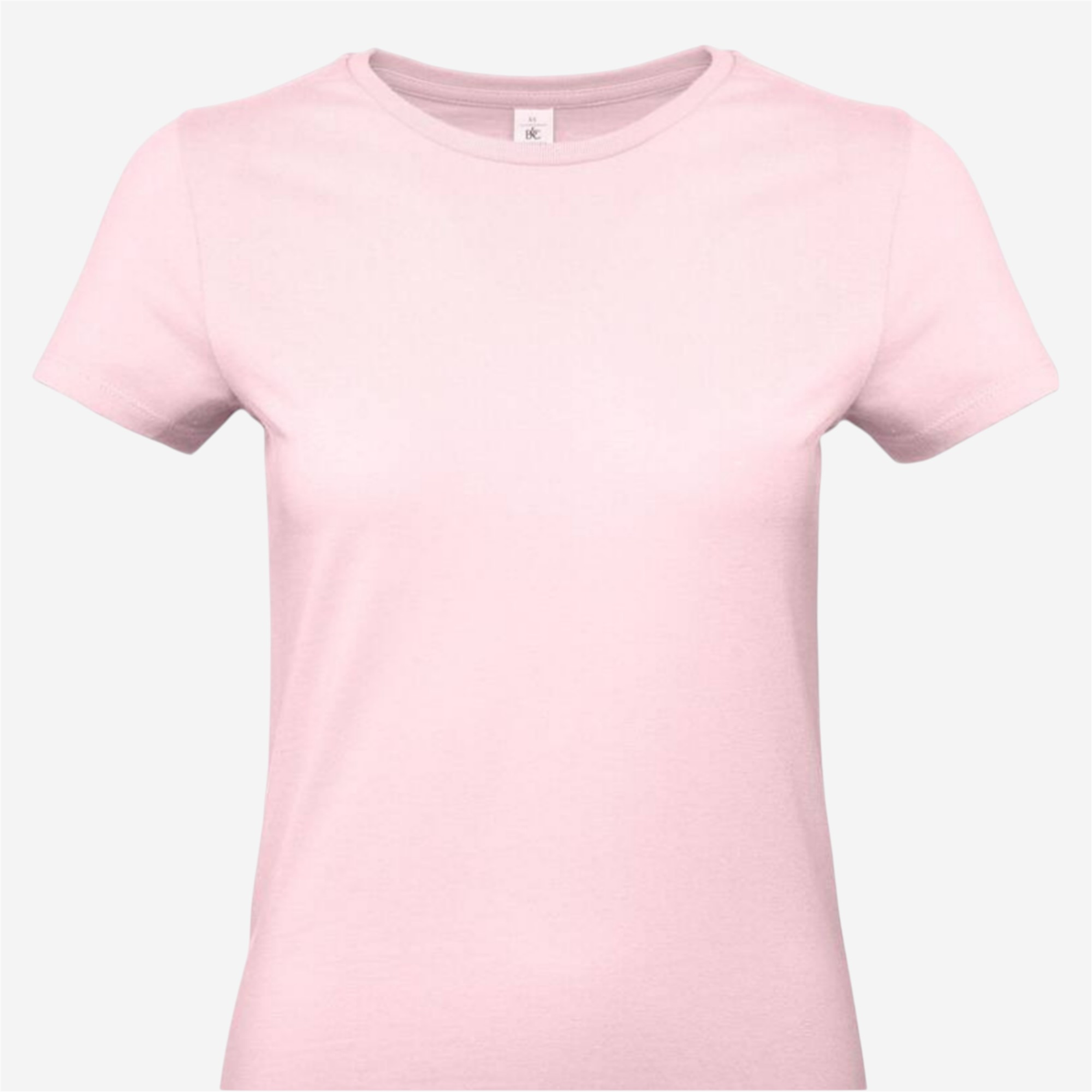 Tee shirt manches courtes femme b&c - 190 rose pale - Vêtements de sport et accessoires - Tee-shirts et polos - B&c-Decathlon PRO - Clubs -