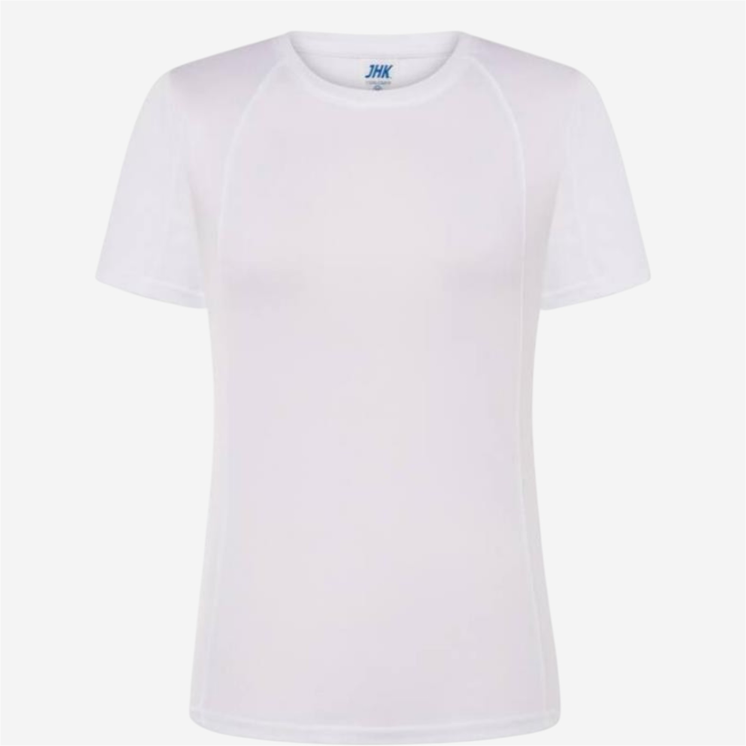 Maillot manches courtes femme jhk textile - polyester blanc - Vêtements de sport et accessoires - Tee-shirts et polos - JHK Textile-Decathlon PRO -