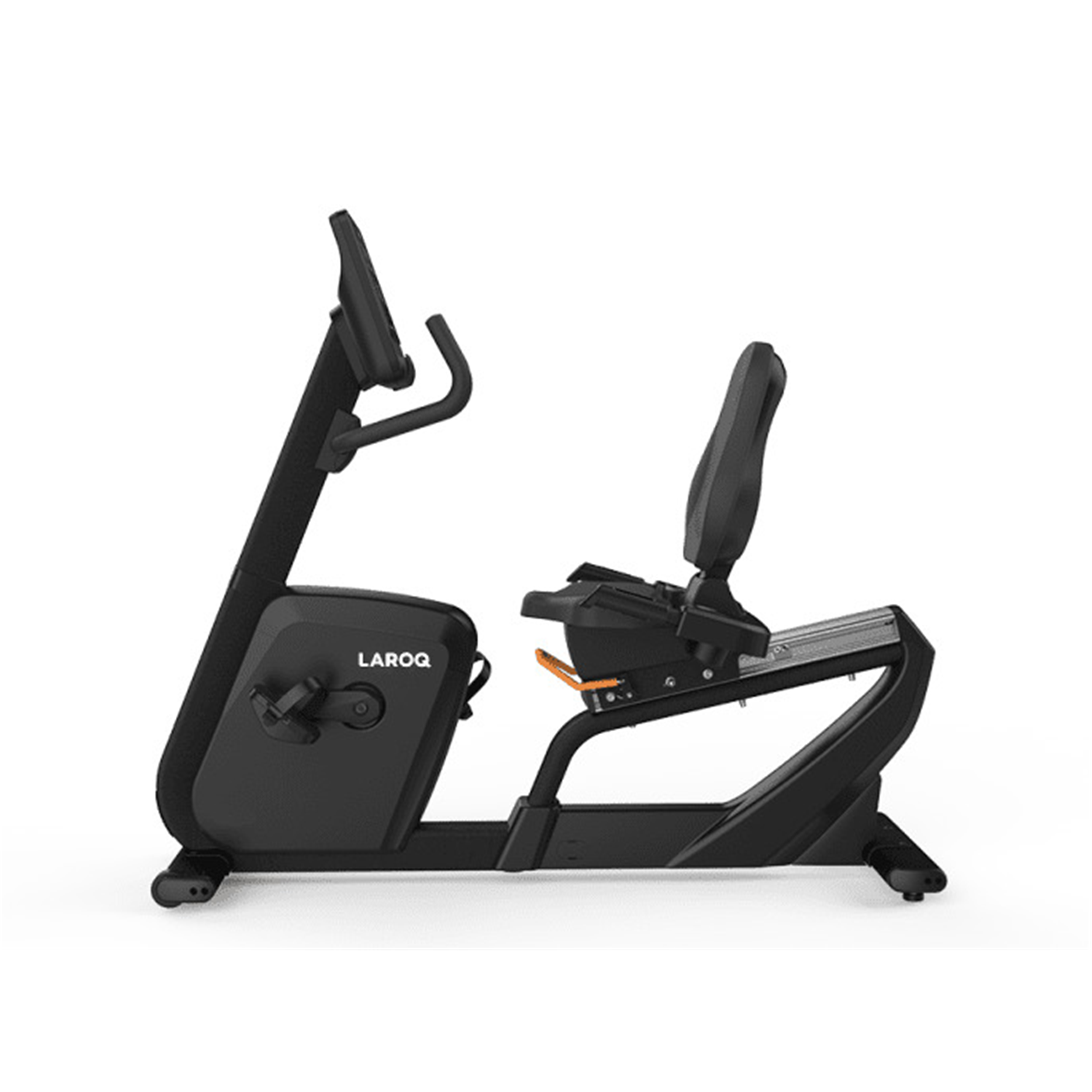 Velo semi allonge fitness CMRC27 Laroq noir pour les clubs et collectivites Decathlon Pro
