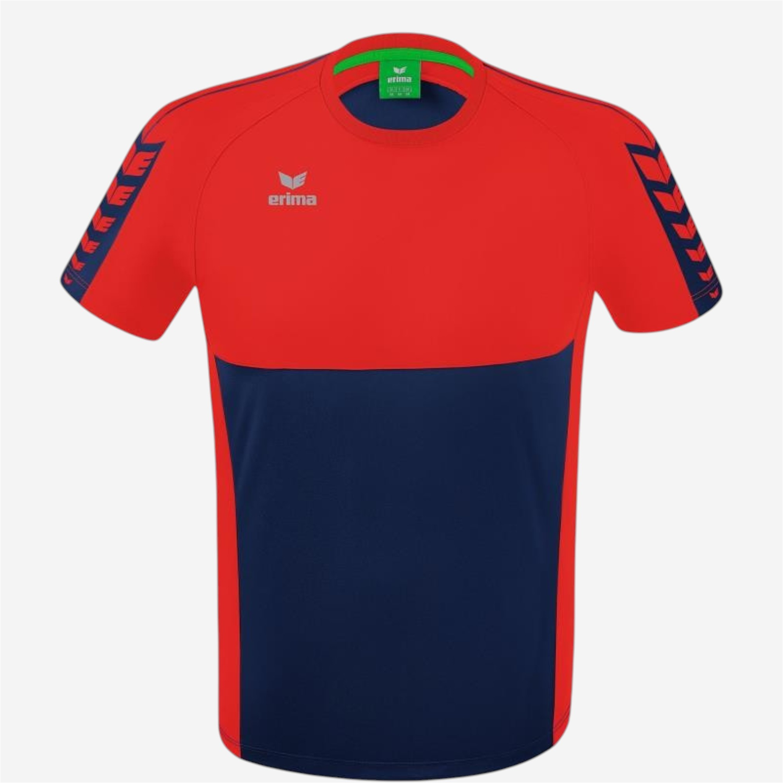 Maillot manches courtes erima enfant - navy/rouge - Sports Collectifs - Handball - ERIMA-Decathlon PRO - Clubs - Entreprises - Collectivités -