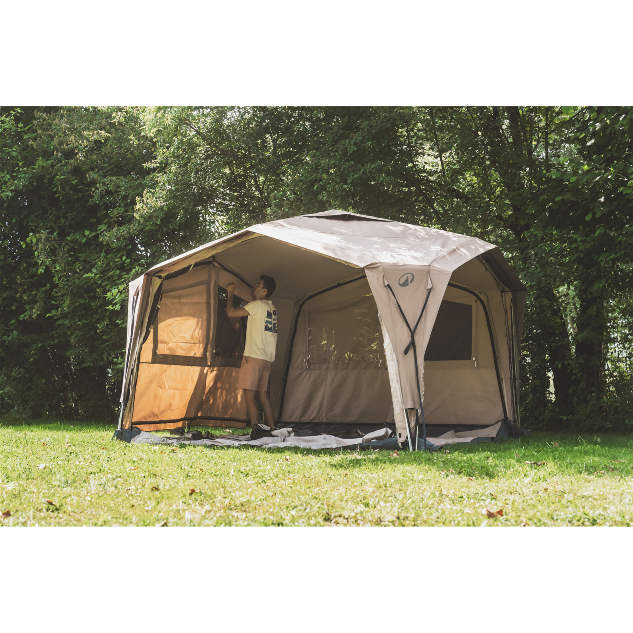 6 personen zelt test Glampingzelt 5x5m Sand für – Jetzt bestellen Size:53mm(STD) SHIPPING_PROFILE_MEADOWLARK Whirlwind 100 Rennrad 28