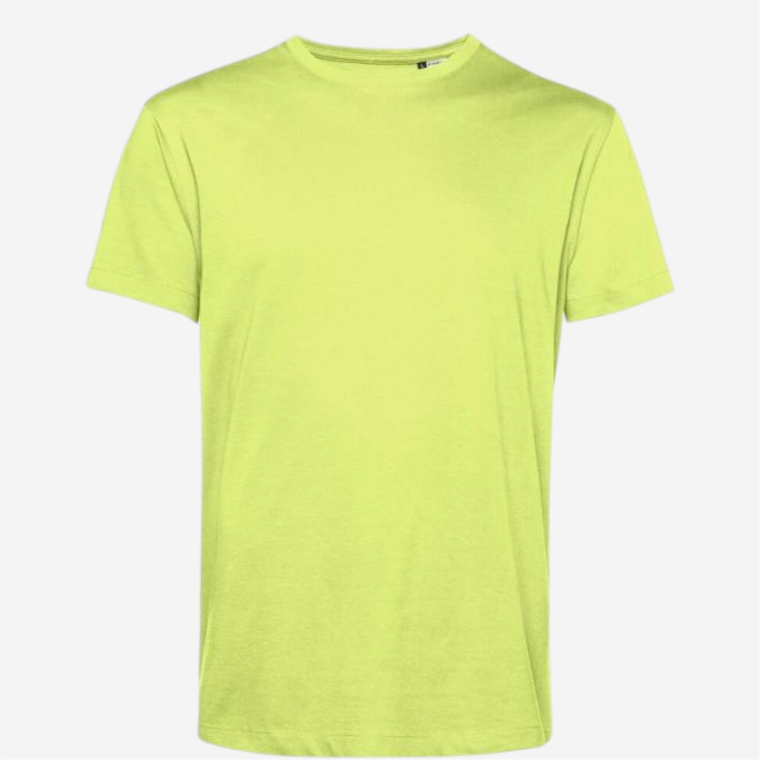 Tee shirt manches courtes b&c - coton organic lime - Vêtements de sport et accessoires - Tee-shirts et polos - B&c-Decathlon PRO - Clubs - Entreprises