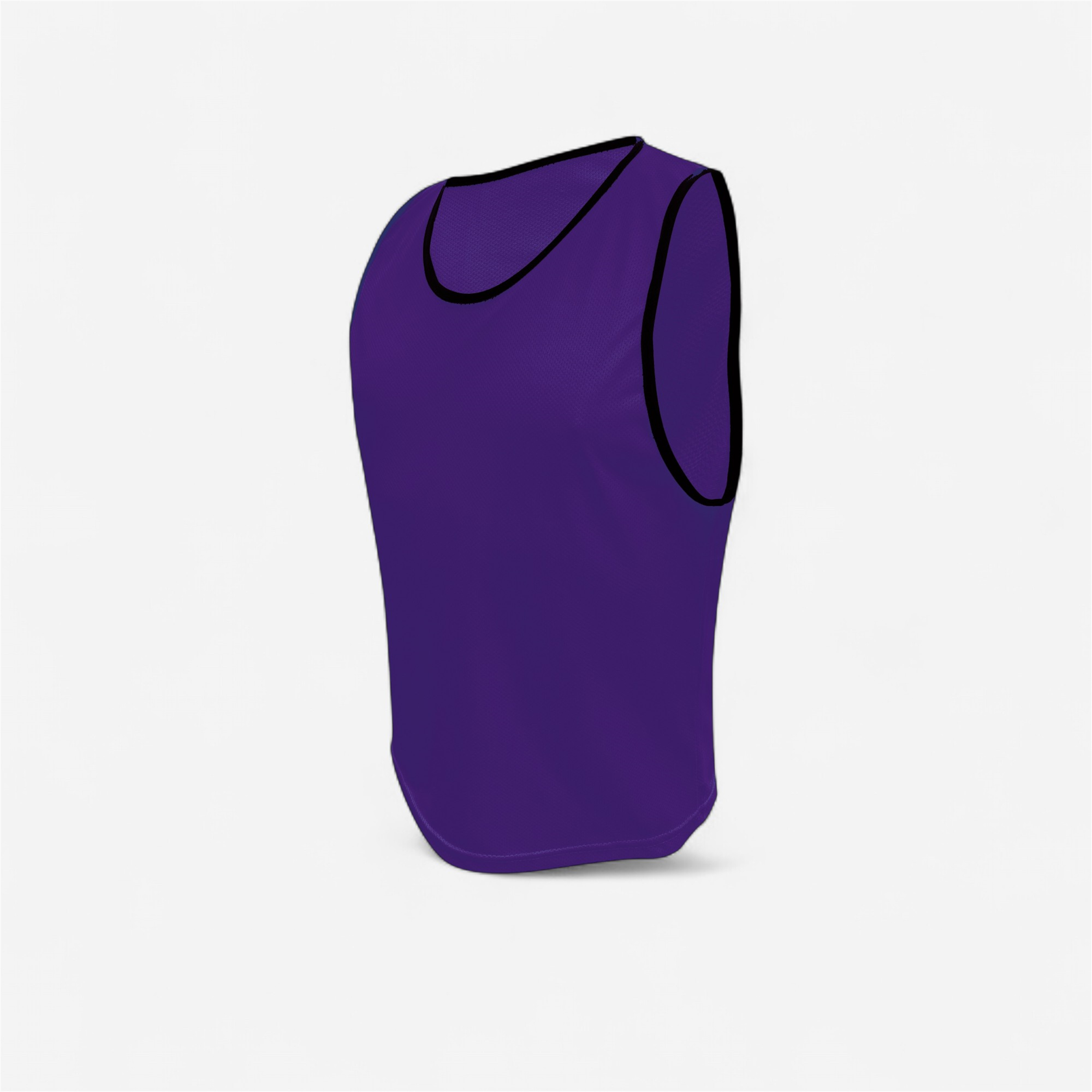 Chasuble ajourée junior violet - TREMBLAY