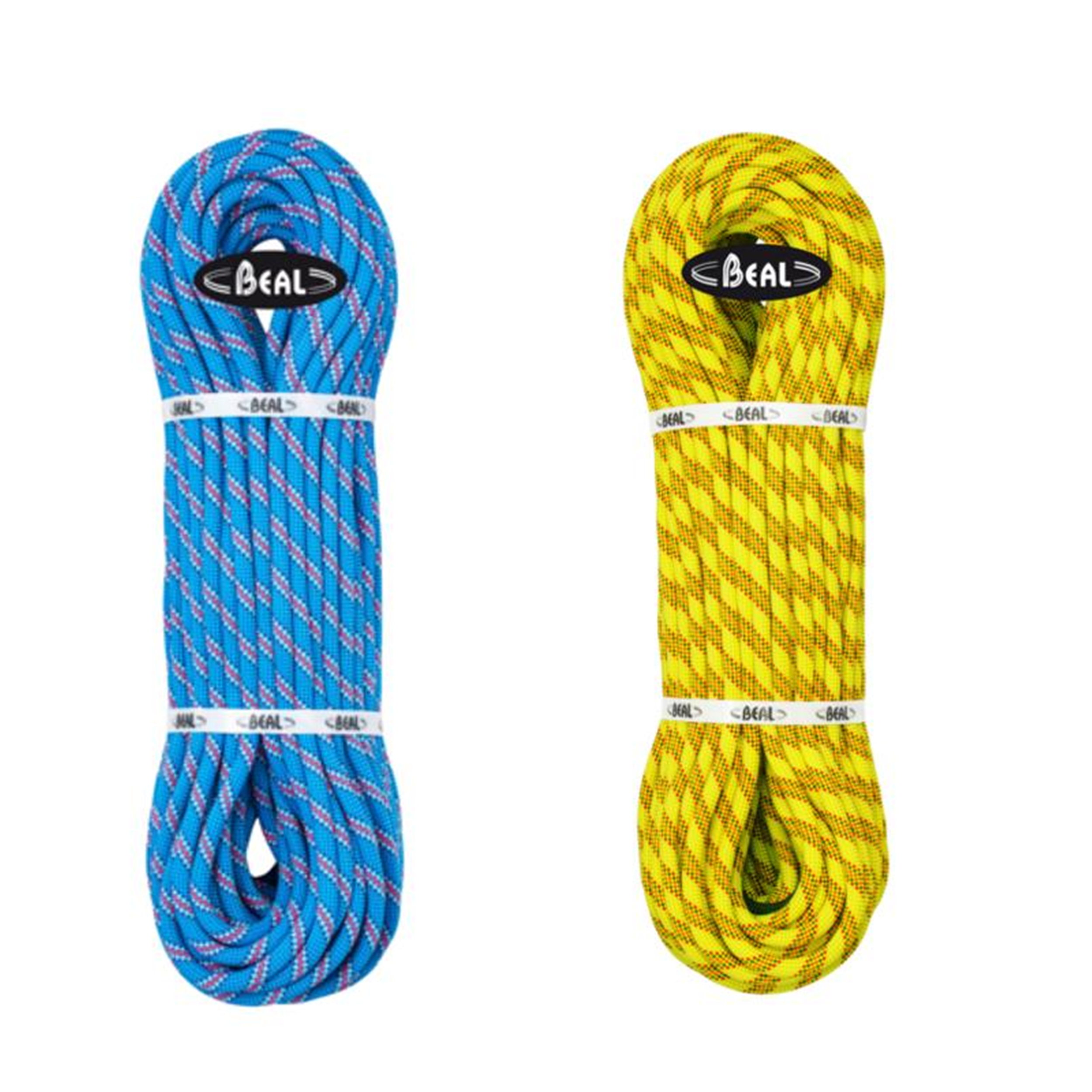 Corde escalade antidote 10.2 mm beal jaune 50 m - Escalade - Beal- Clubs - Entreprises - Collectivités - Associations