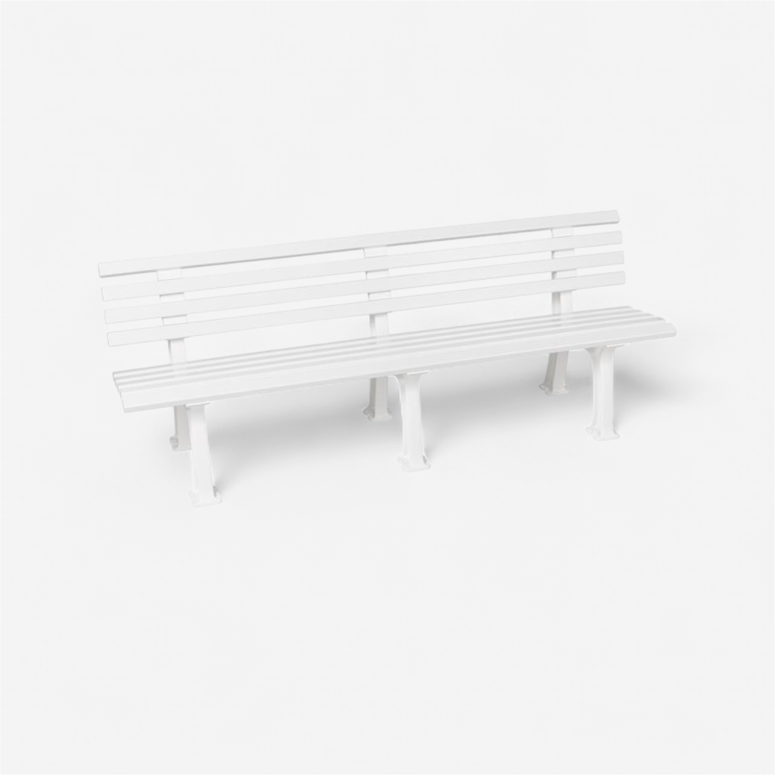 Banc tennis résine 200 cm blanc - Tennis - VW- Clubs - Entreprises - Collectivités - Associations