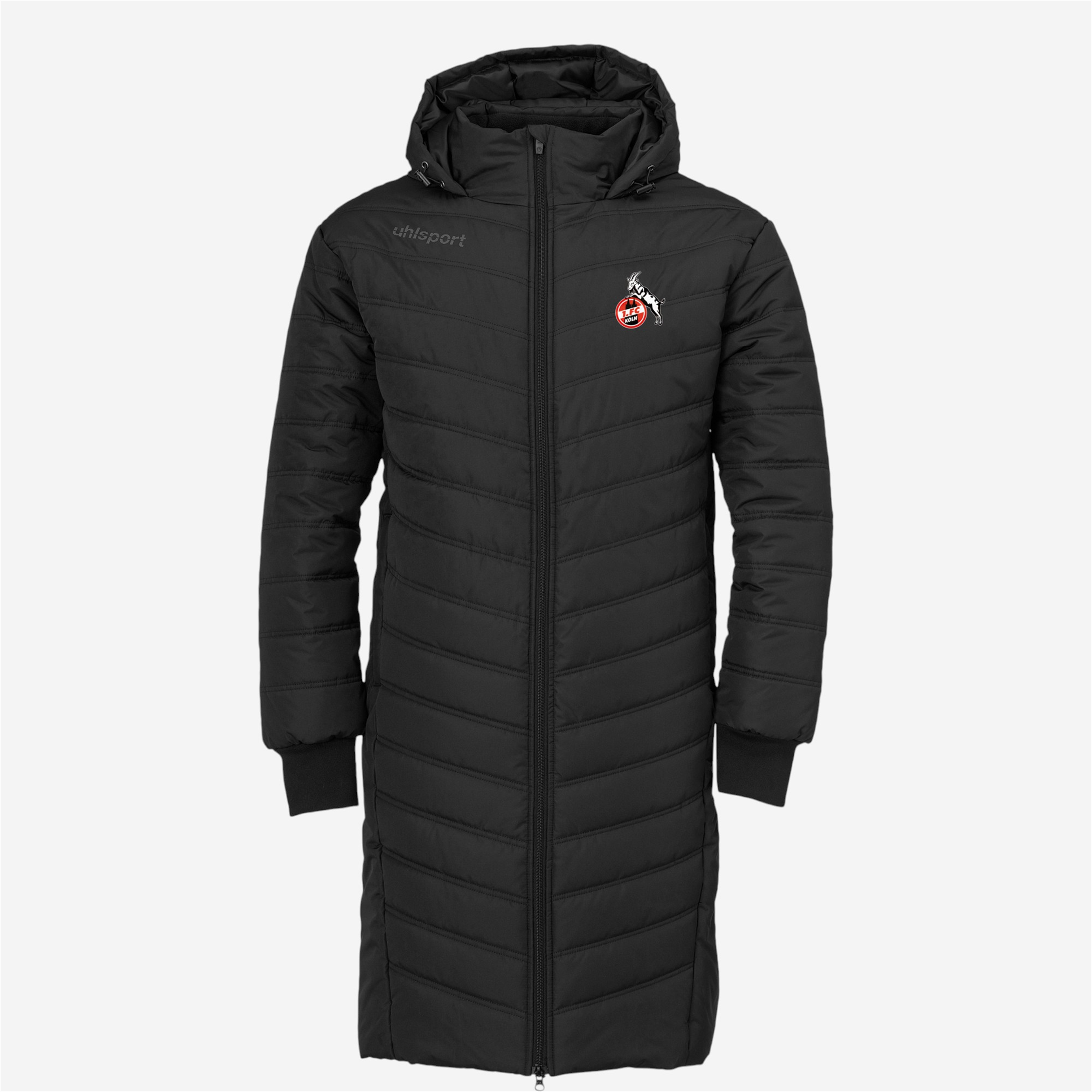 Veste Homme Uhlsport Essential Pro – Coupe Sportive, Fermeture éclair Bi-coudée – Manches élastiques Pour Ajustement Optimal