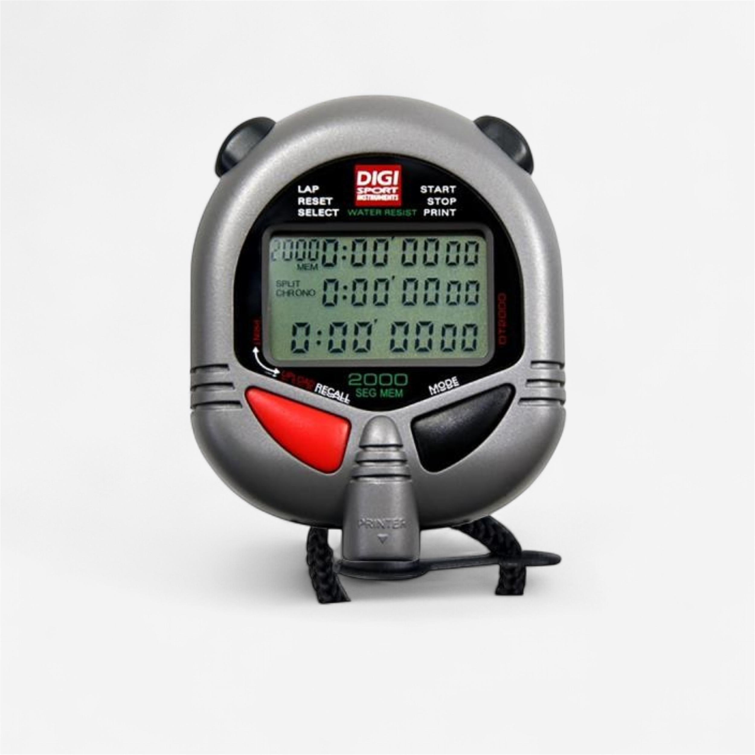 Chronomètre Métallique Rolilink 8 Fonctions Avec Rétroéclairage - Neuf