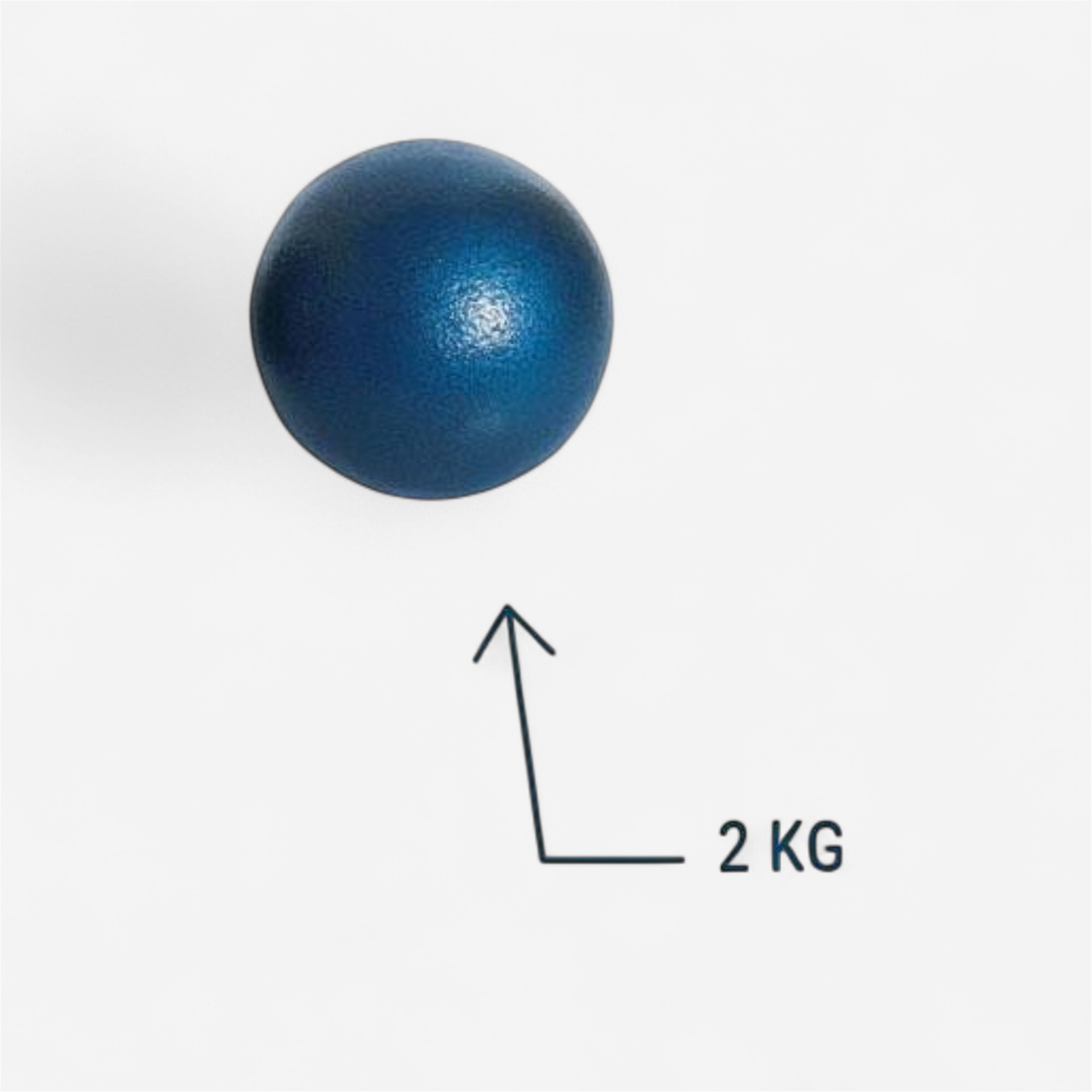 Poids de lancer megaform 2 kg - souple - Athlétisme et course - Lancer athlétisme - MEGAFORM-Decathlon PRO - Clubs - Entreprises - Collectivités -
