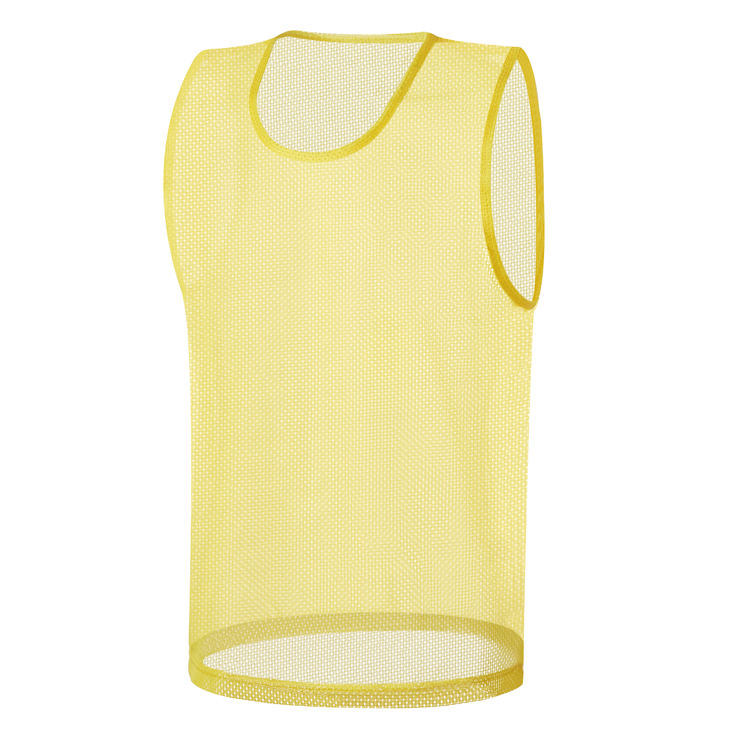 Chasuble adulte jaune 100% recyclée - Matériel entrainement - TREMBLAY- Clubs - Entreprises - Collectivités - Associations