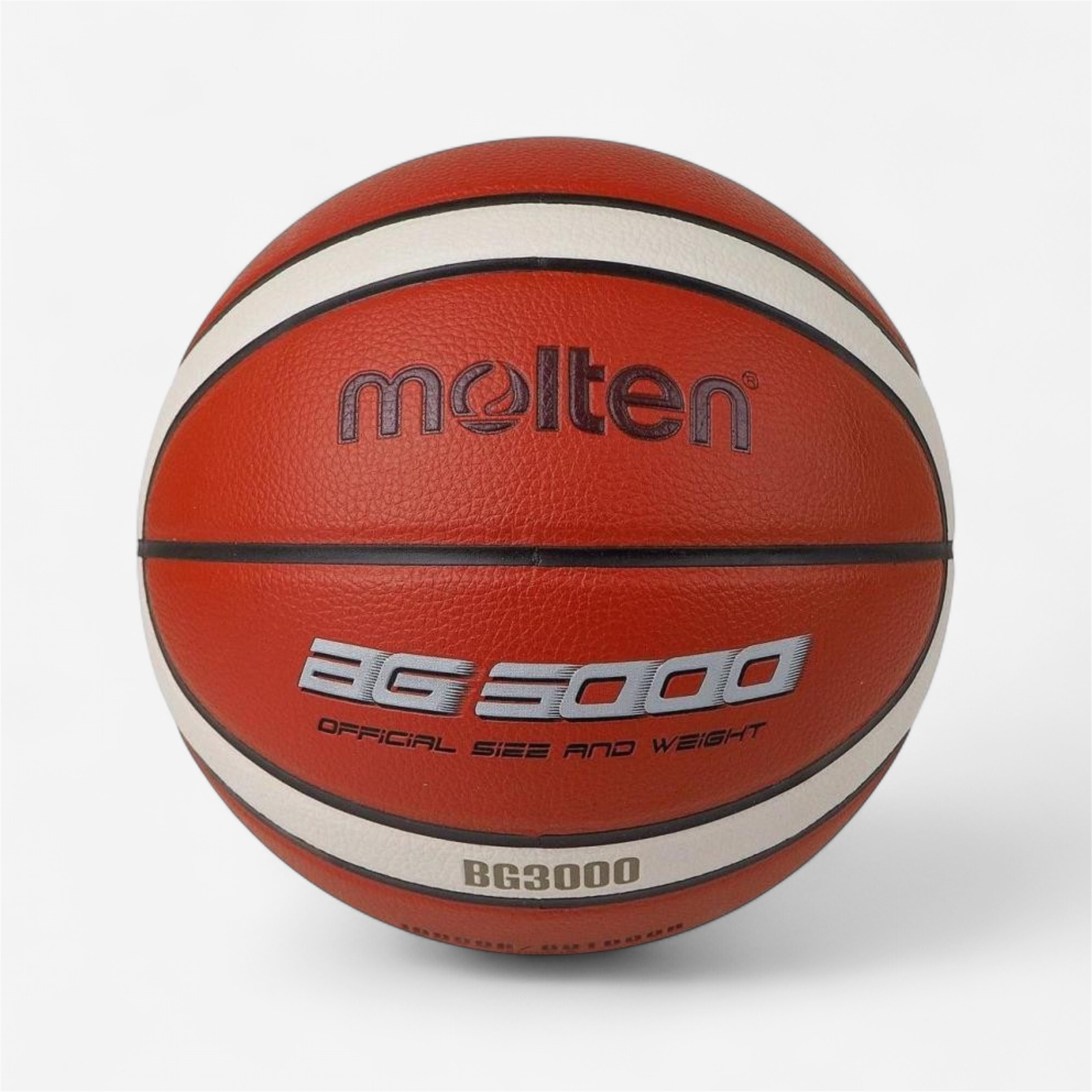 Ballon de basket taille 6 molten - bg3000 orange / blanc - Sports Collectifs - Basketball - MOLTEN-Decathlon PRO - Clubs - Entreprises - Collectivités