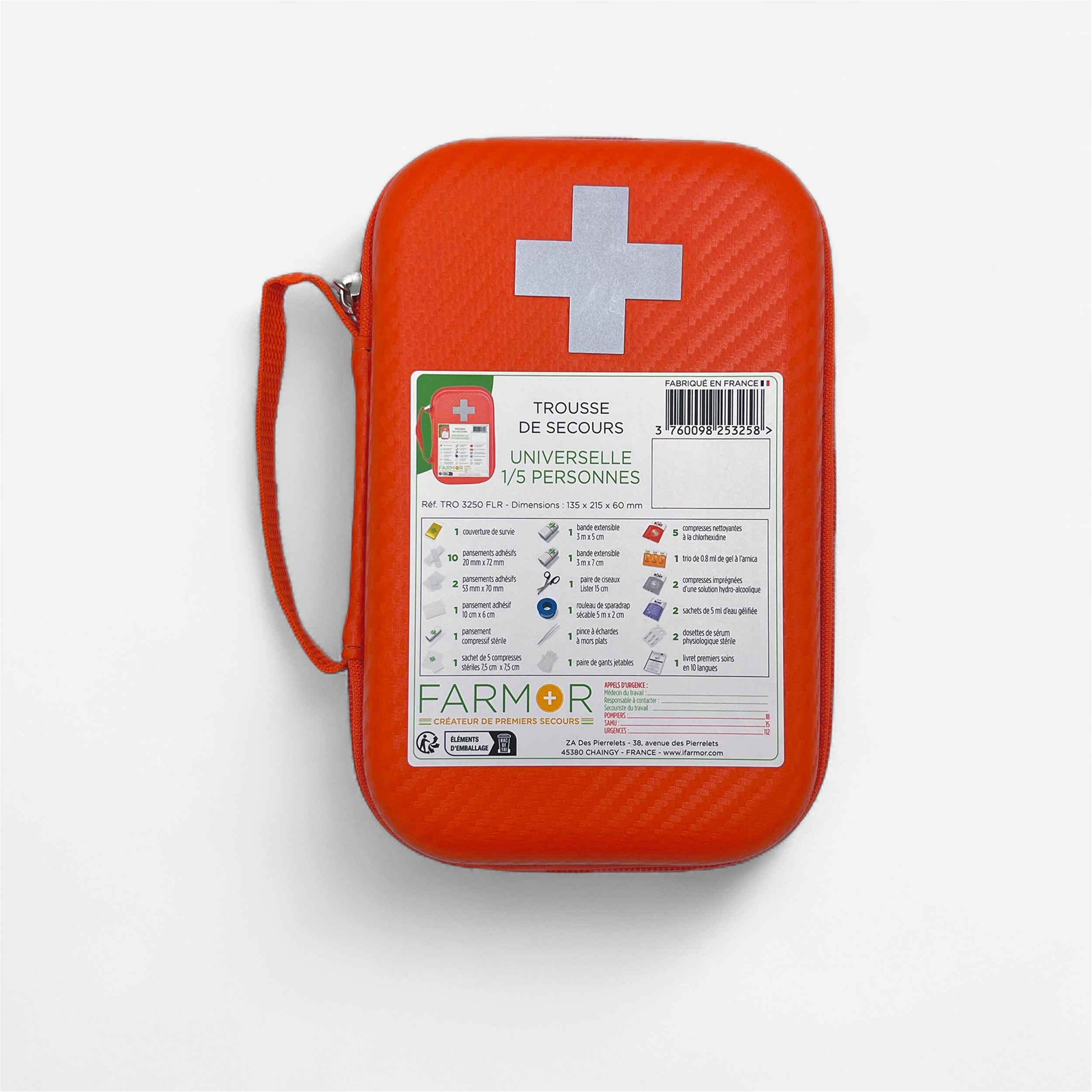 Trousse de secours farmor - scolaire - Mobilité urbaine et outdoor - Camping et randonnée - FARMOR-Decathlon PRO - Clubs - Entreprises - Collectivités