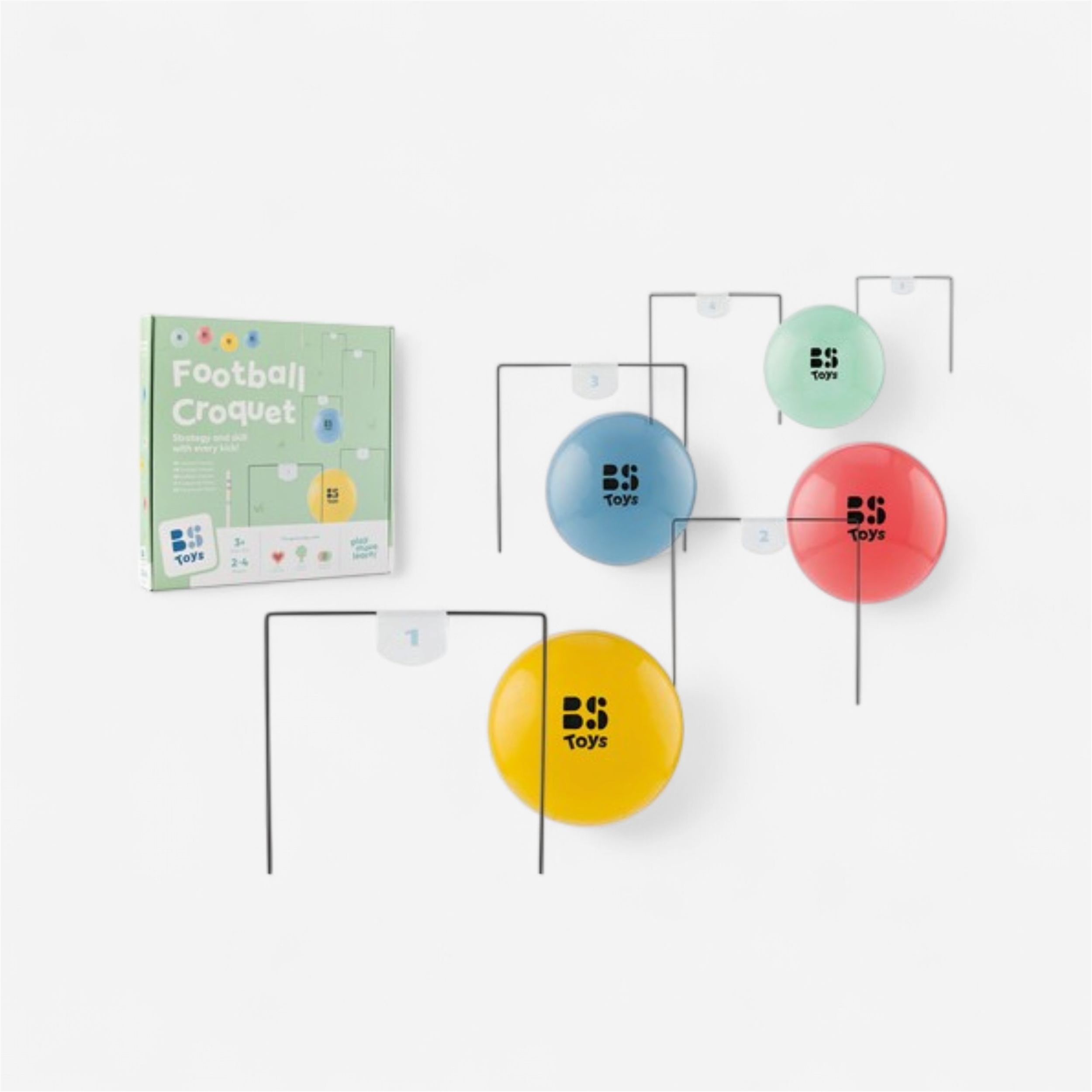 Jeu de croquet football extérieur avec arceaux géants - bs toys - Thématiques - Eveil et motricité - BS TOYS-Decathlon PRO - Clubs - Entreprises -