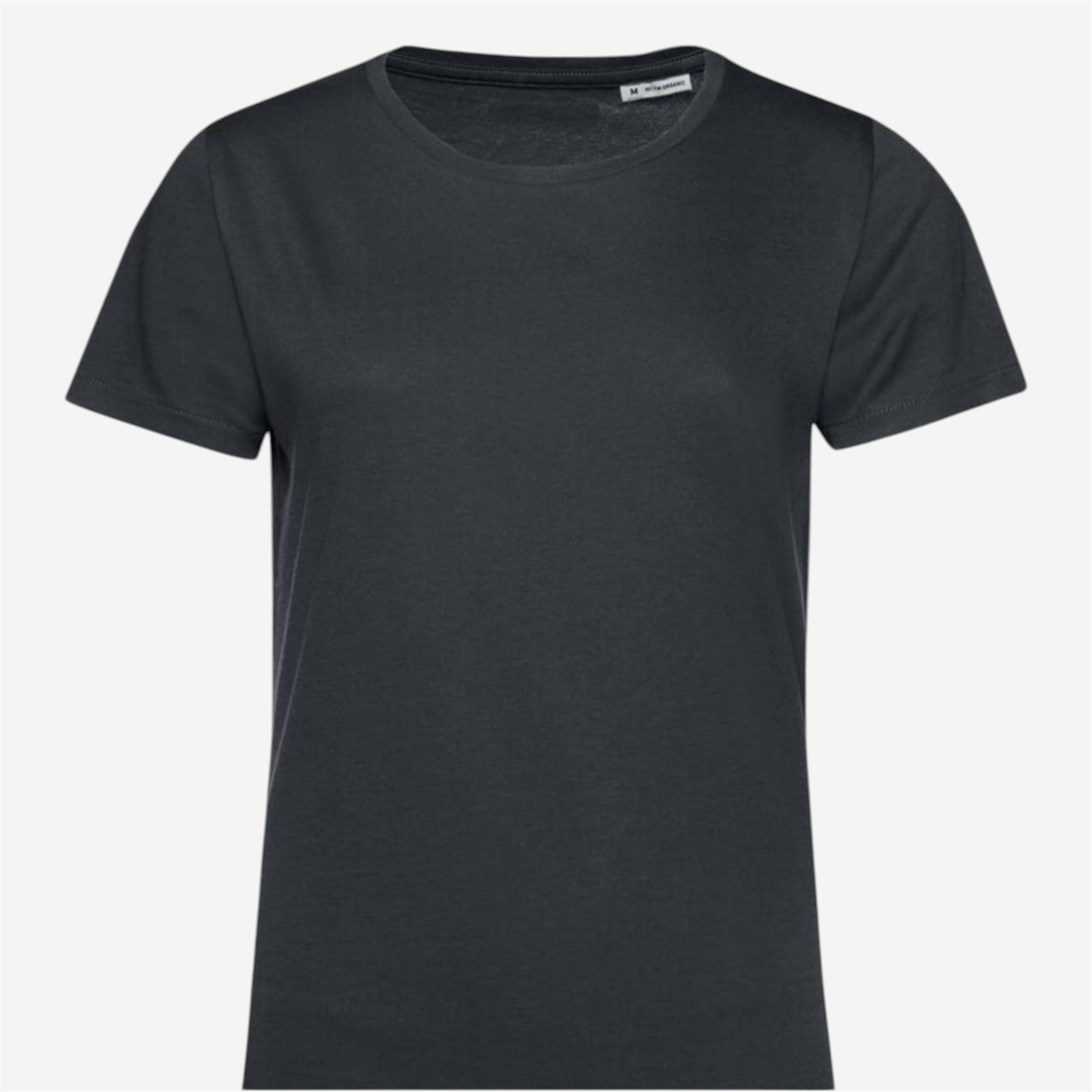 Tee shirt manches courtes femme b&c - coton organic asphalt - Vêtements de sport et accessoires - Tee-shirts et polos - B&c-Decathlon PRO - Clubs -