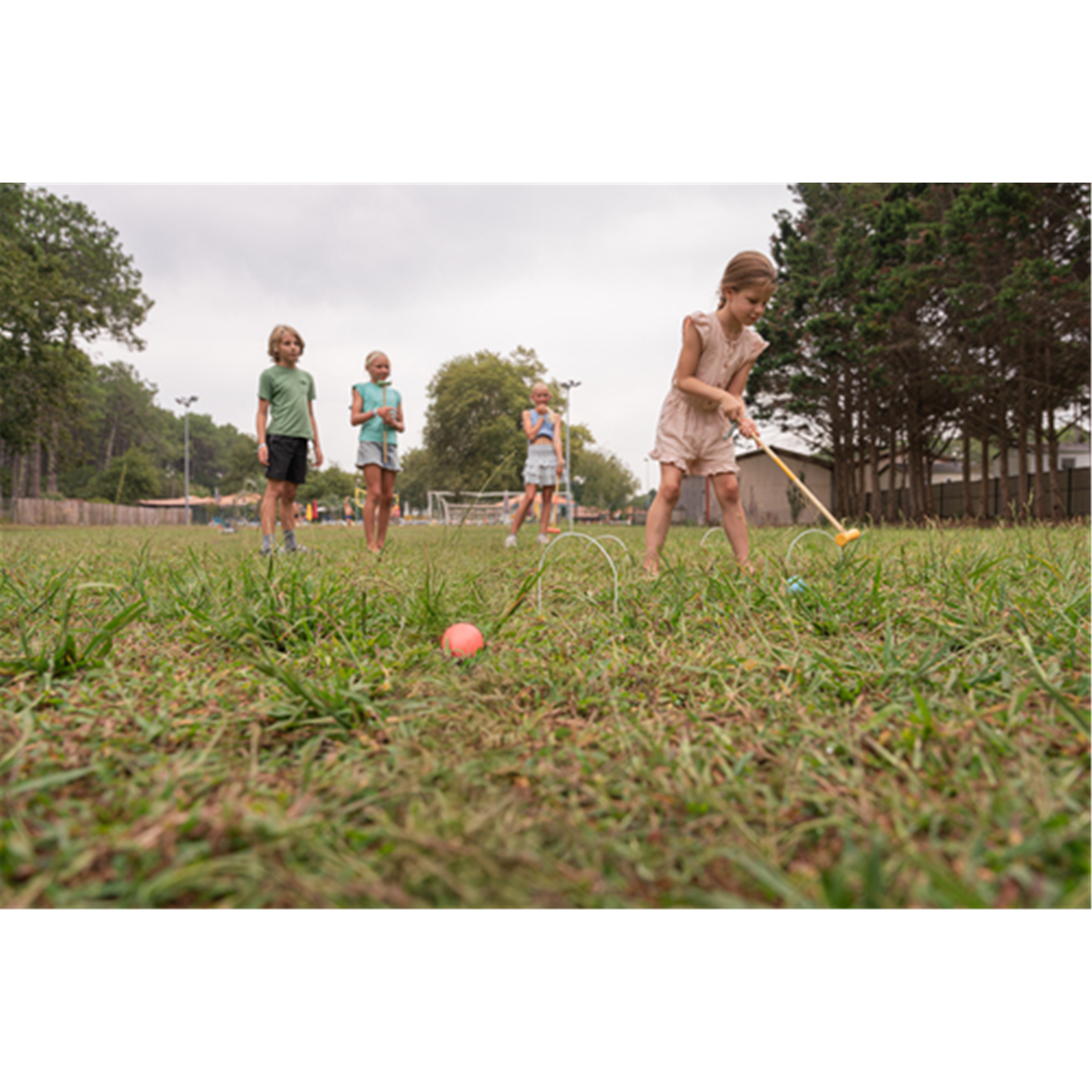 Set De 3 Boules De Croquet En Bois – 3,5 Cm, Rouge/jaune/bleu – Jeu Extérieur Pour Enfants Et Famille, Coordination œil-main