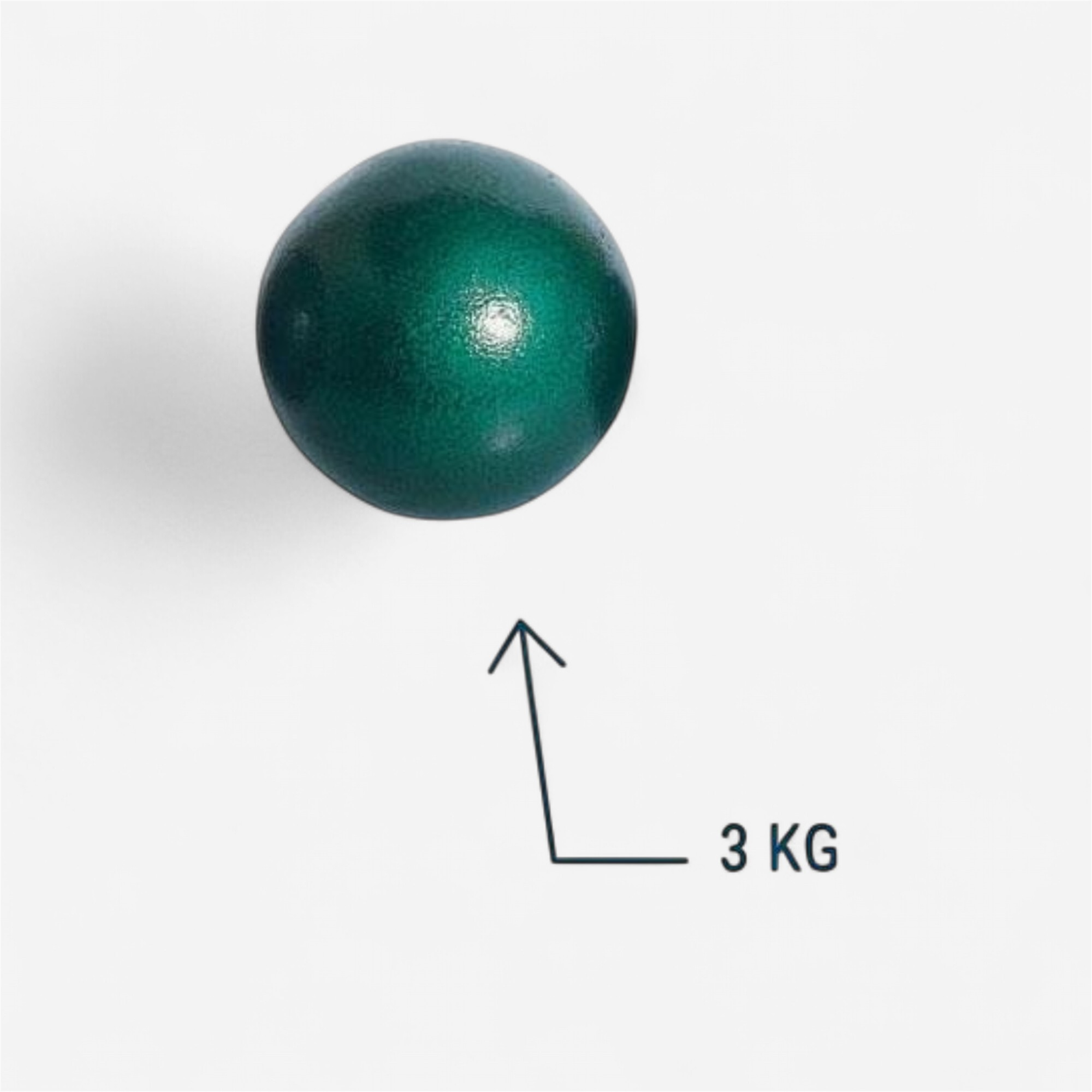 Poids de lancer megaform 3 kg - scolaire - Athlétisme et course - Lancer athlétisme - MEGAFORM-Decathlon PRO - Clubs - Entreprises - Collectivités -